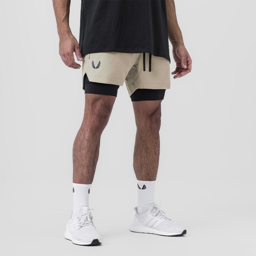 0865. Tetra-Lite® 5" Liner Short - Slate Grey "Wings"/Black Male Product Image