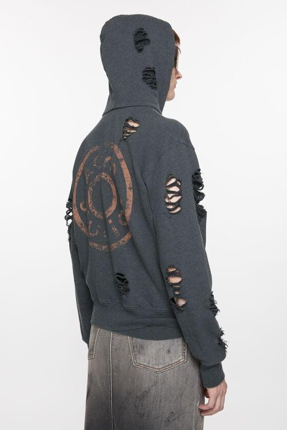 Hooded zipper sweater Product Image