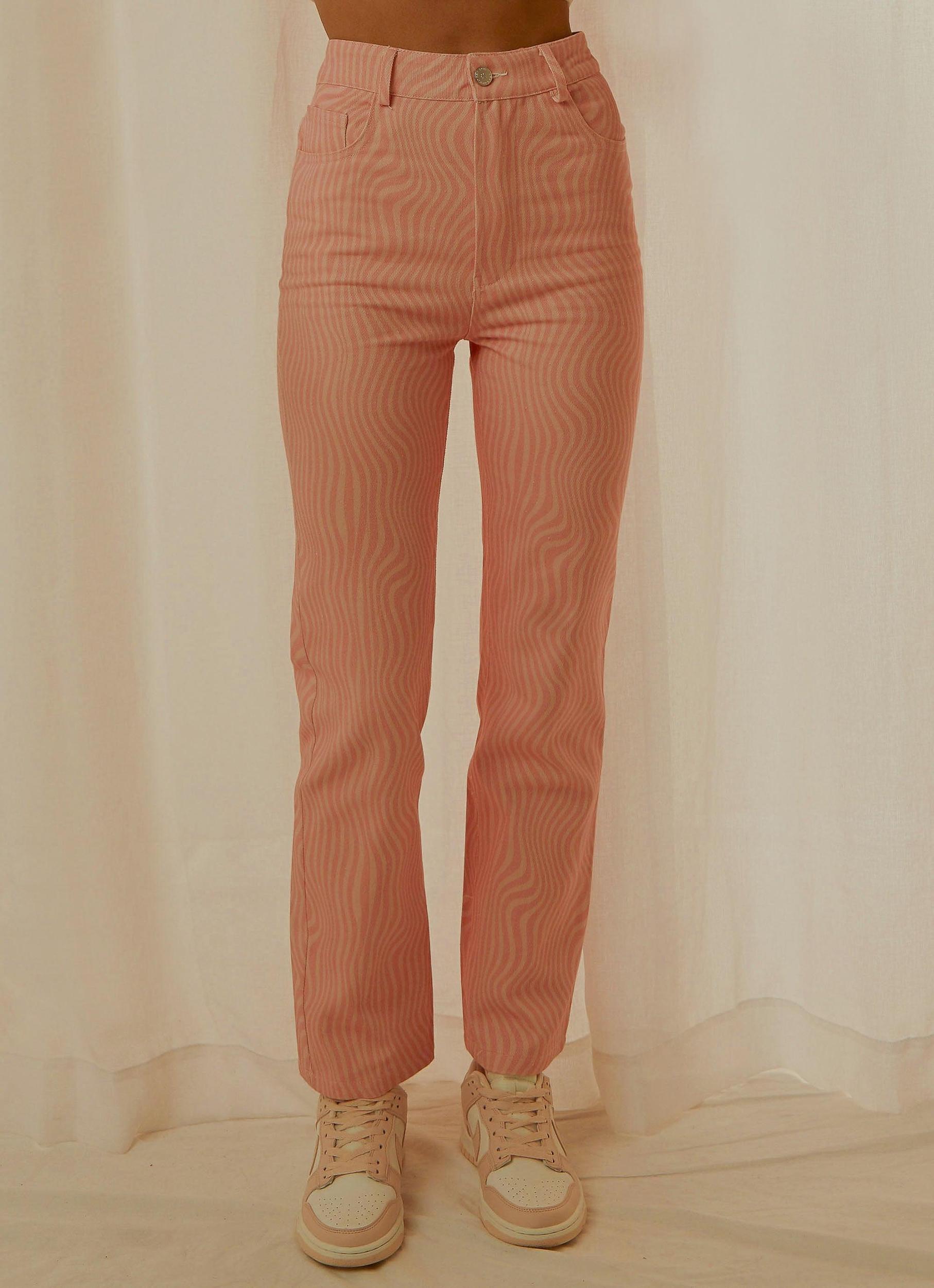 Electric Avenue Pants - Pink Wave Female Product Image