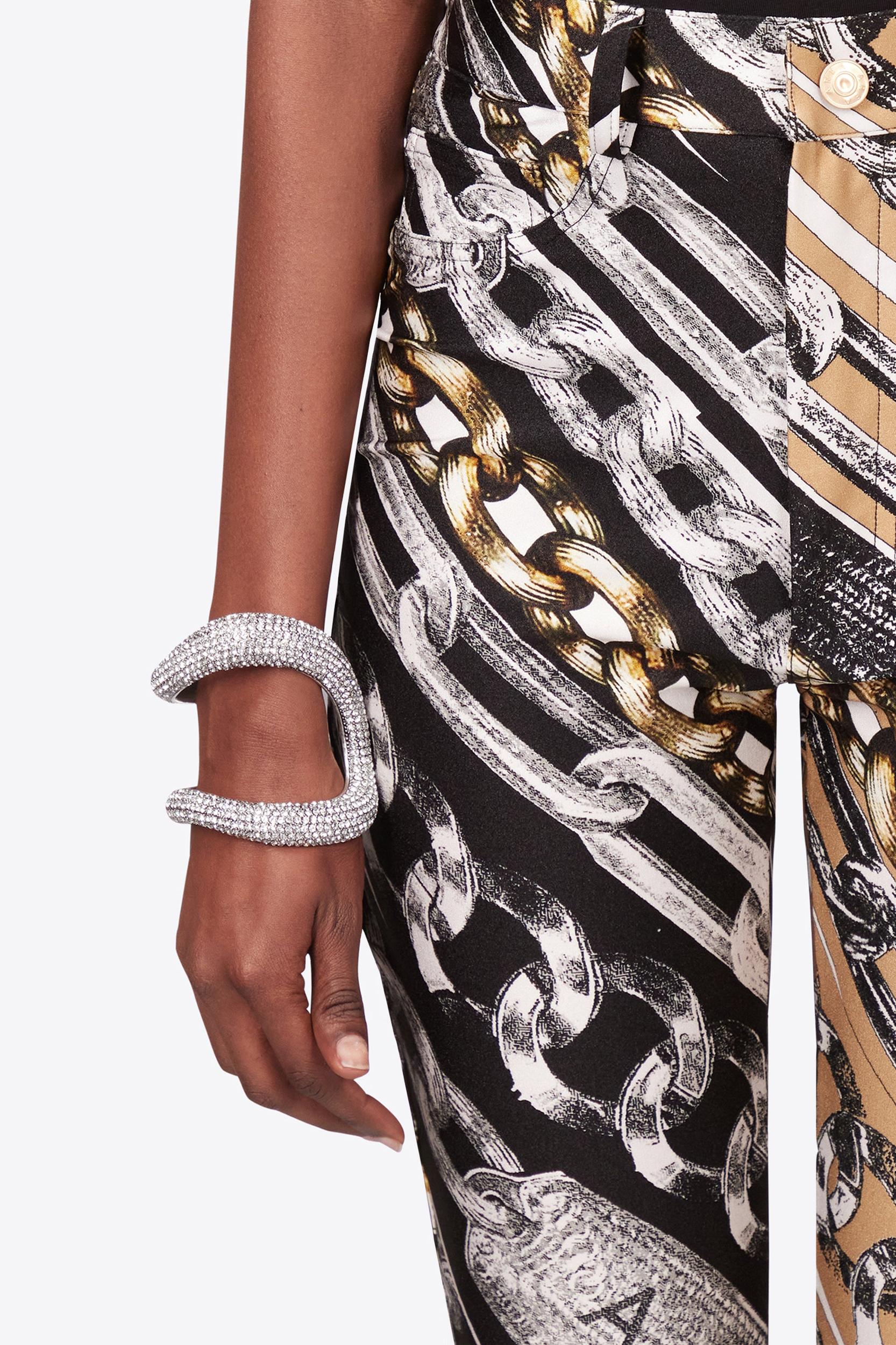 Crystal Link Cuff Bracelet Product Image