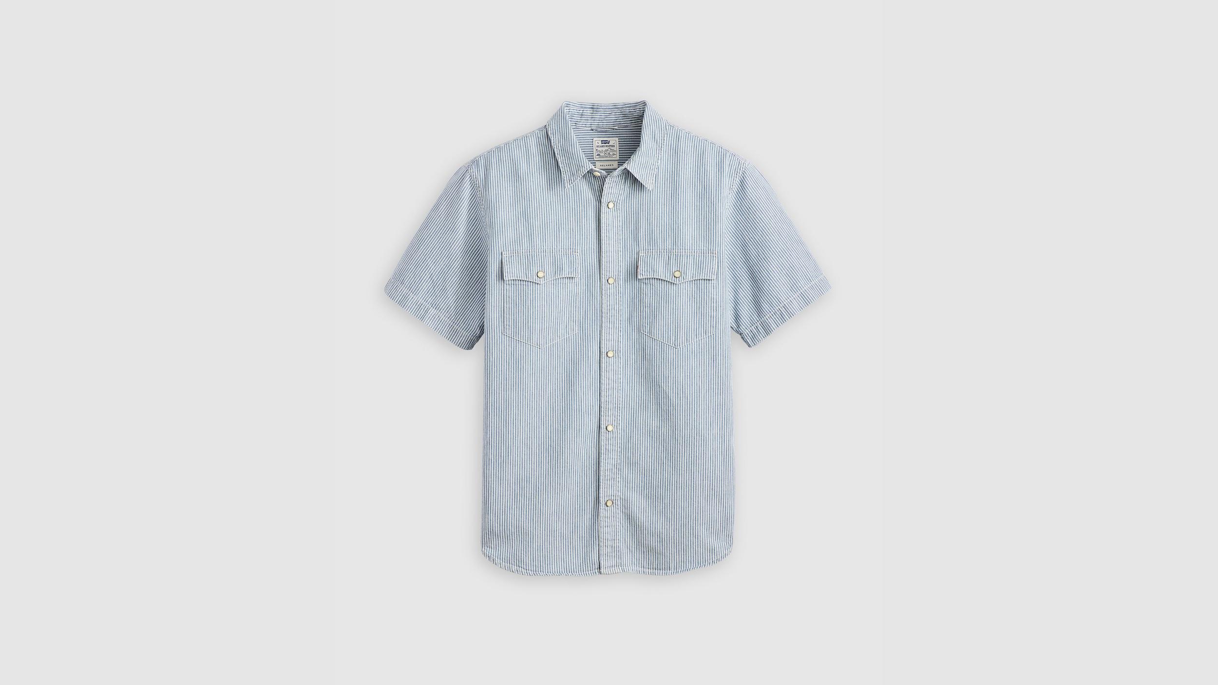 Short Sleeve Relaxed Fit Western Shirt Product Image