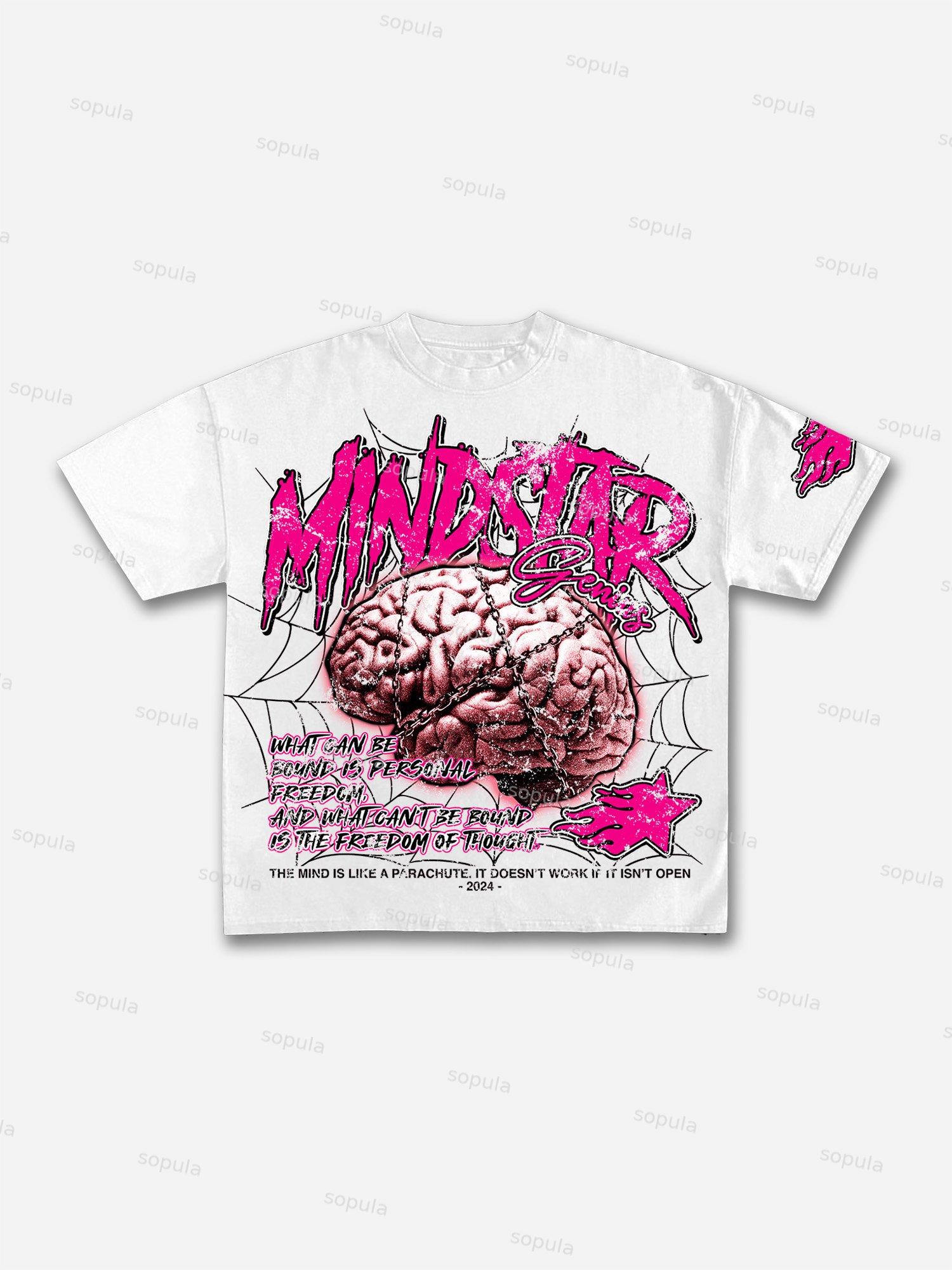 Men's MindStar the Shackles of Thought Graphic Cotton T-Shirt Product Image