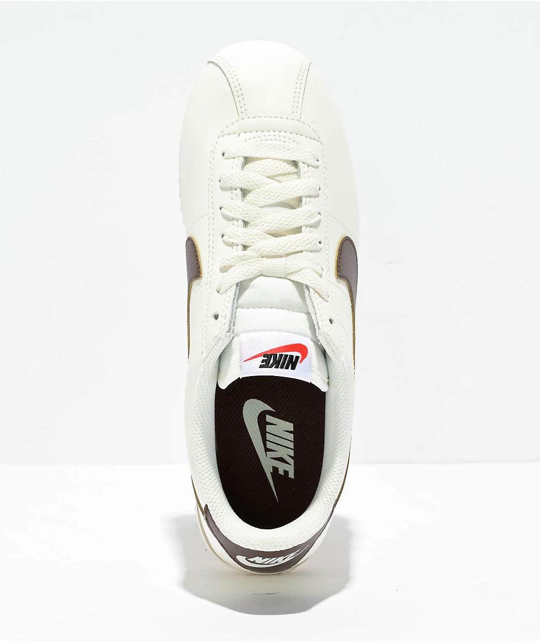 Nike Cortez Cream and BrownShoes Product Image