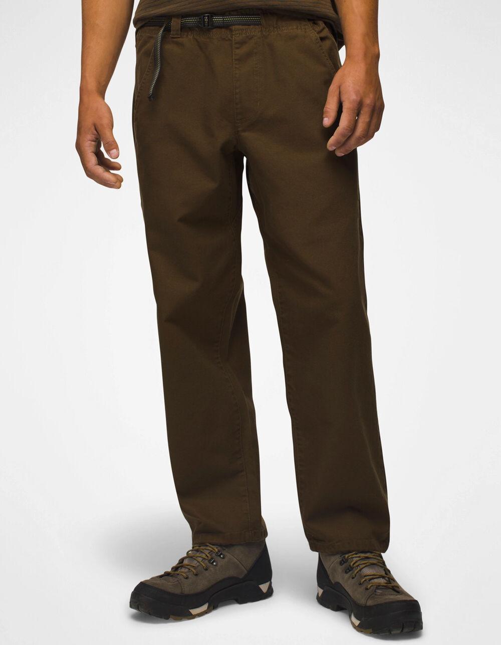 PRANA Voyaged Mens Relaxed Straight Pants - TAN Product Image