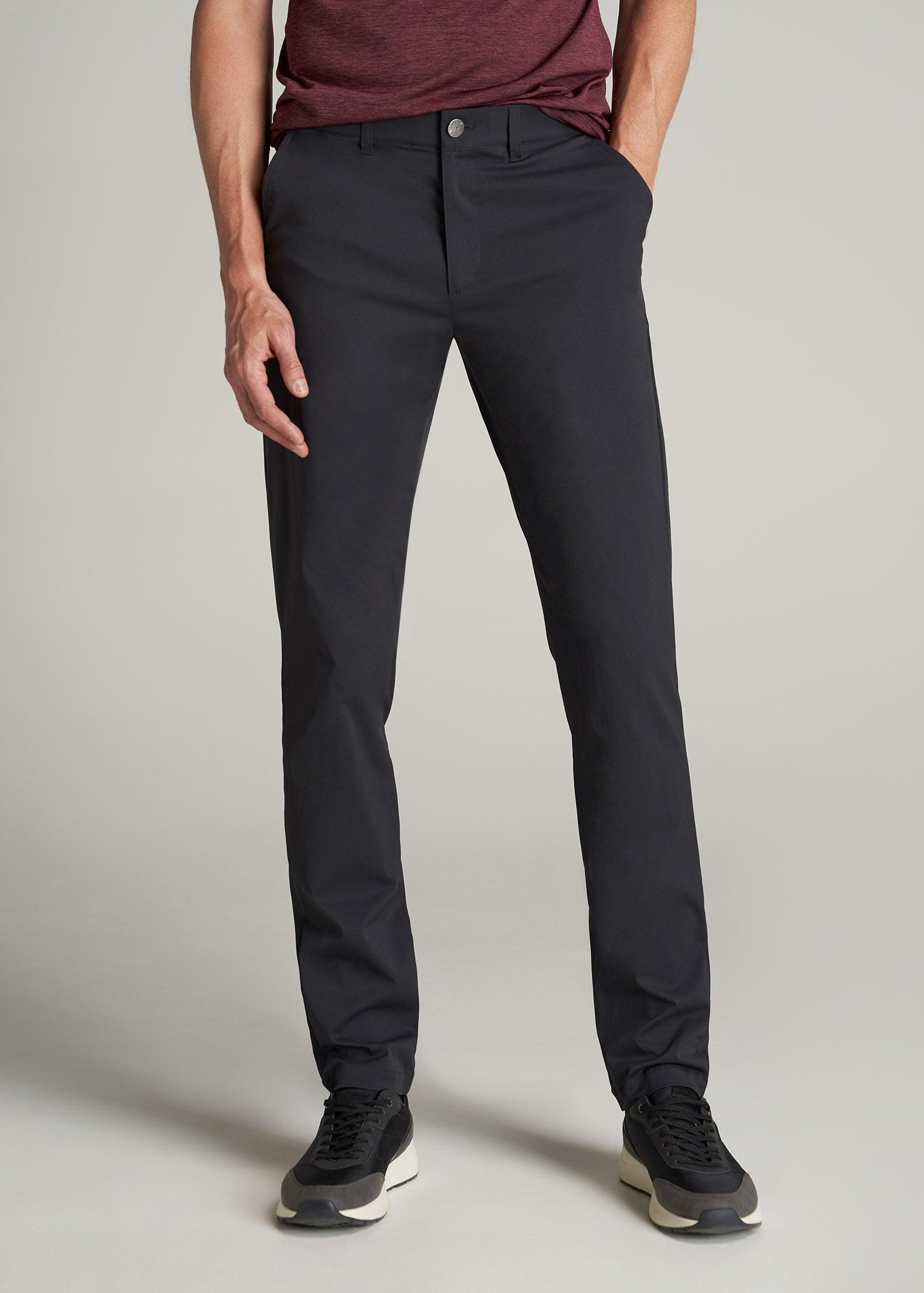 TAPERED FIT Traveler Chino Pants for Tall Men in Marine Navy Male Product Image