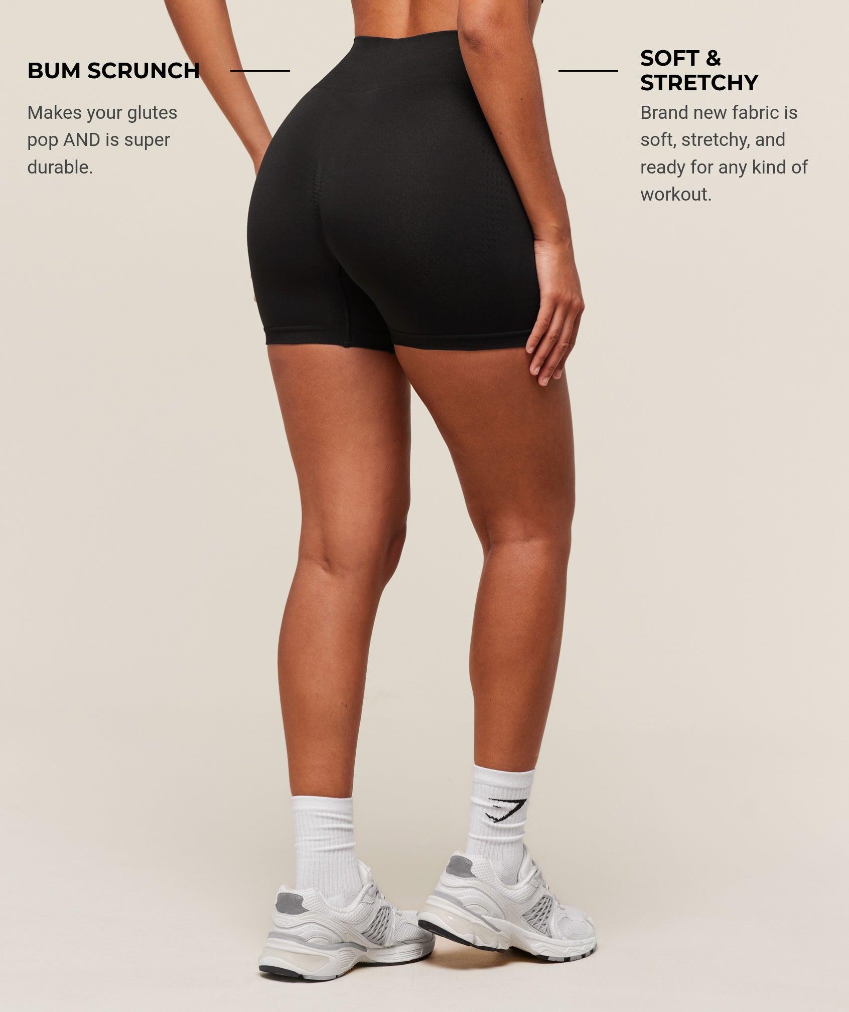 Gymshark Vital Soft Short - Black Female Product Image