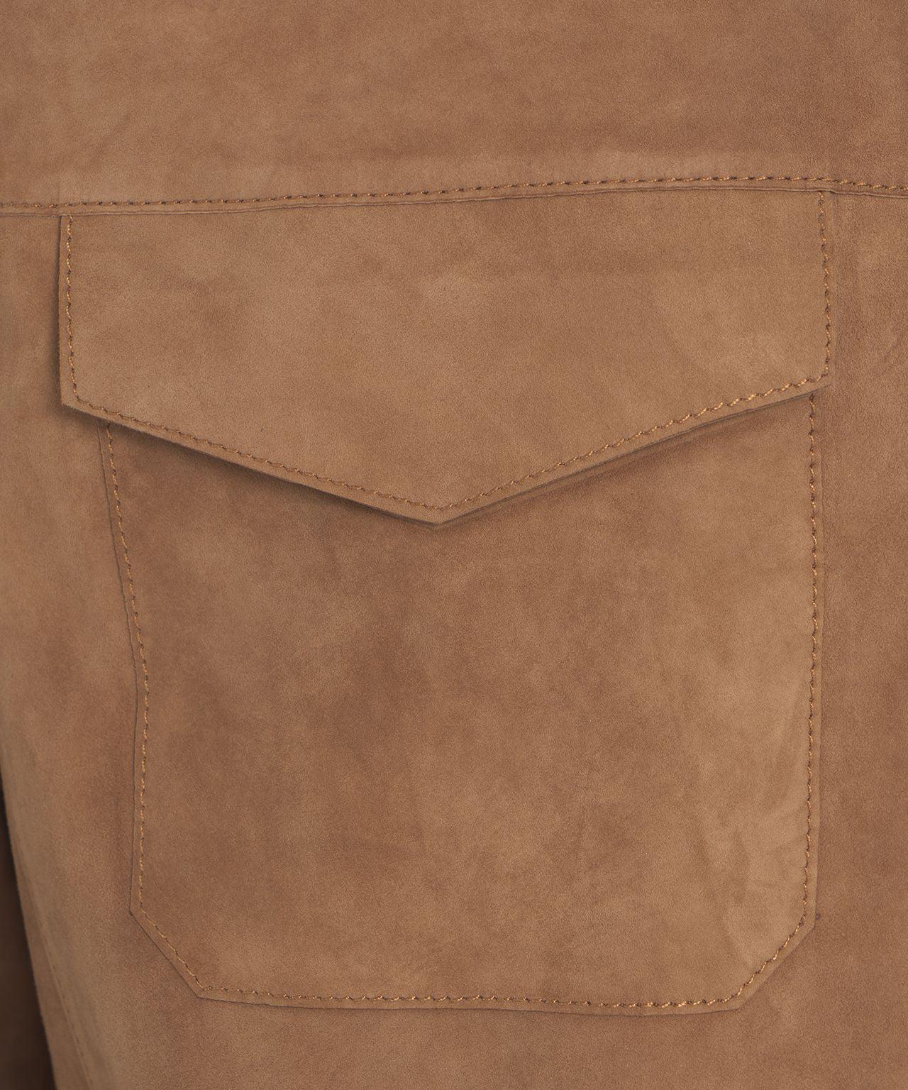 Overshirt in suede Product Image