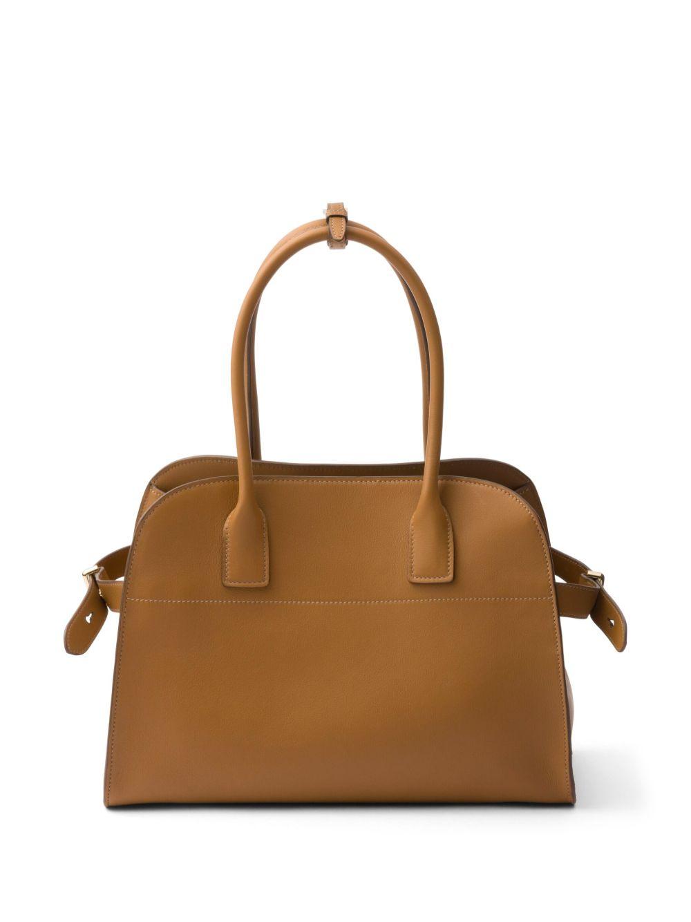 medium leather tote bag Product Image