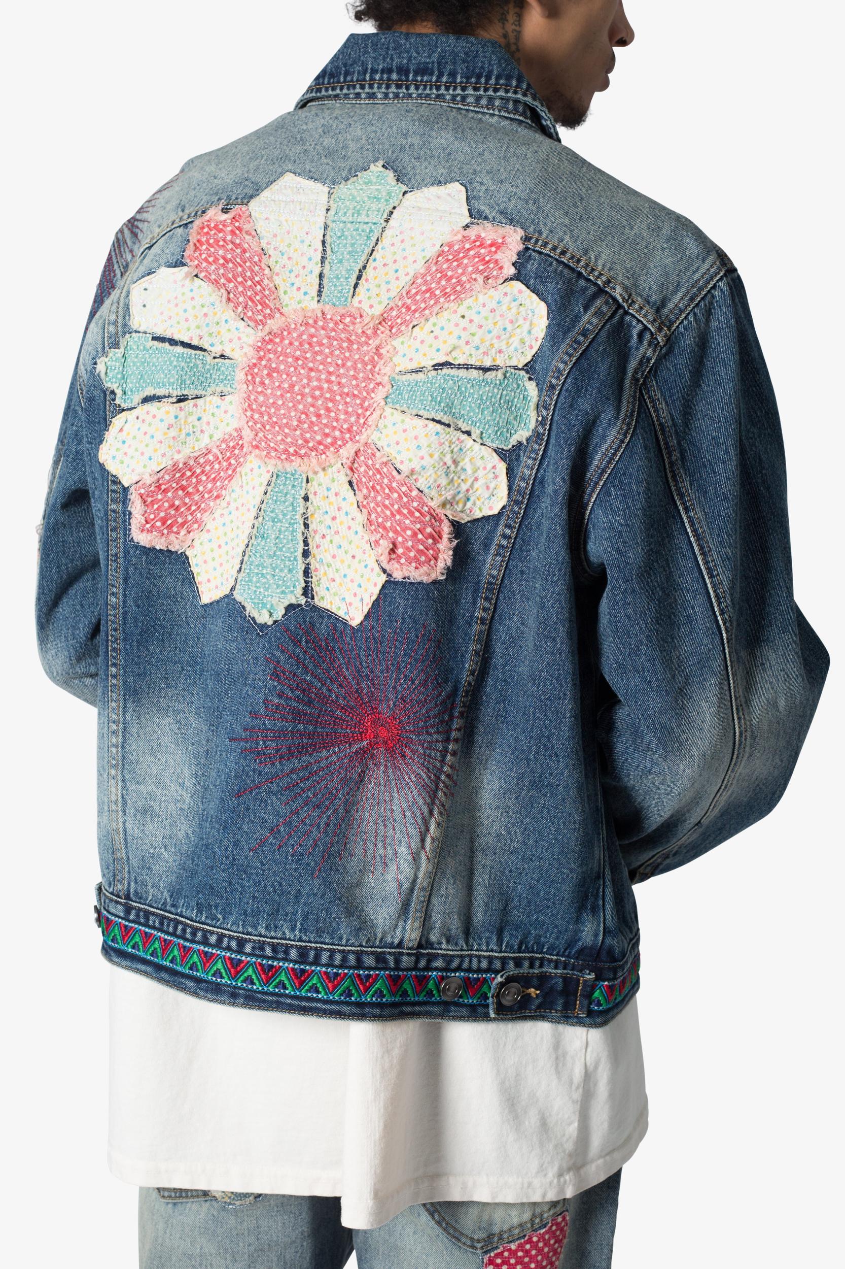 Rugged Trucker Jacket - Blue Product Image