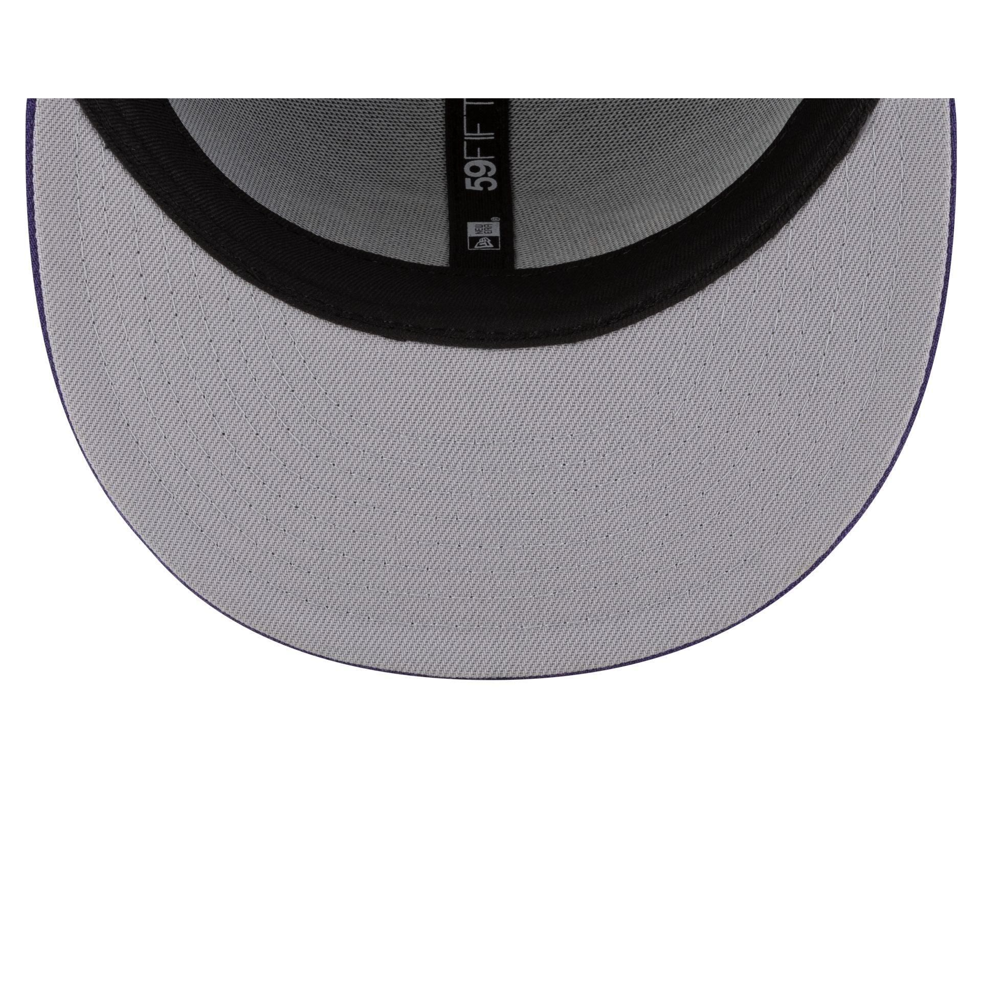 LSU Tigers Black Camo 59FIFTY Fitted Hat Male Product Image