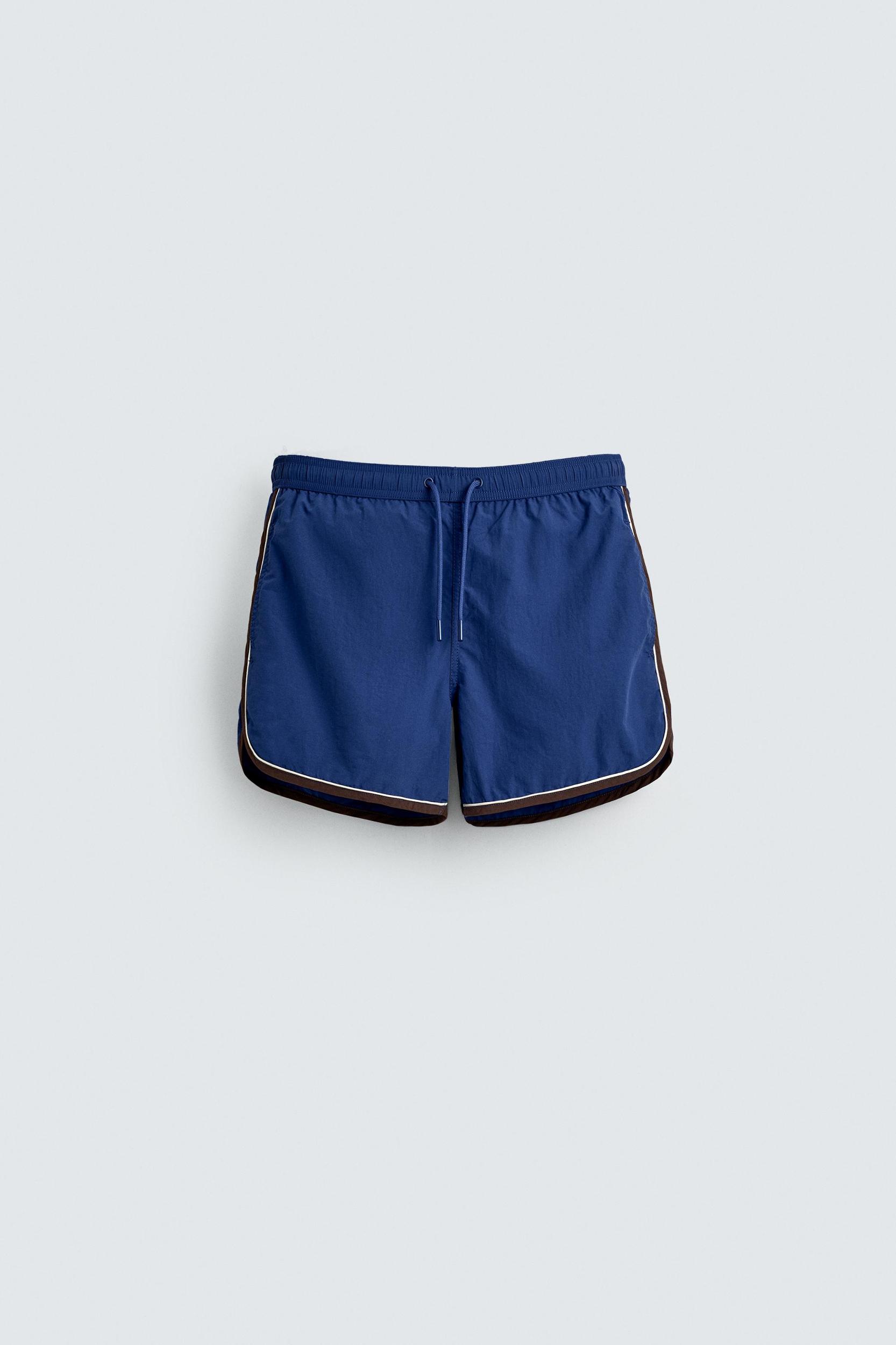 CONTRAST SHORT SWIMSUIT Product Image
