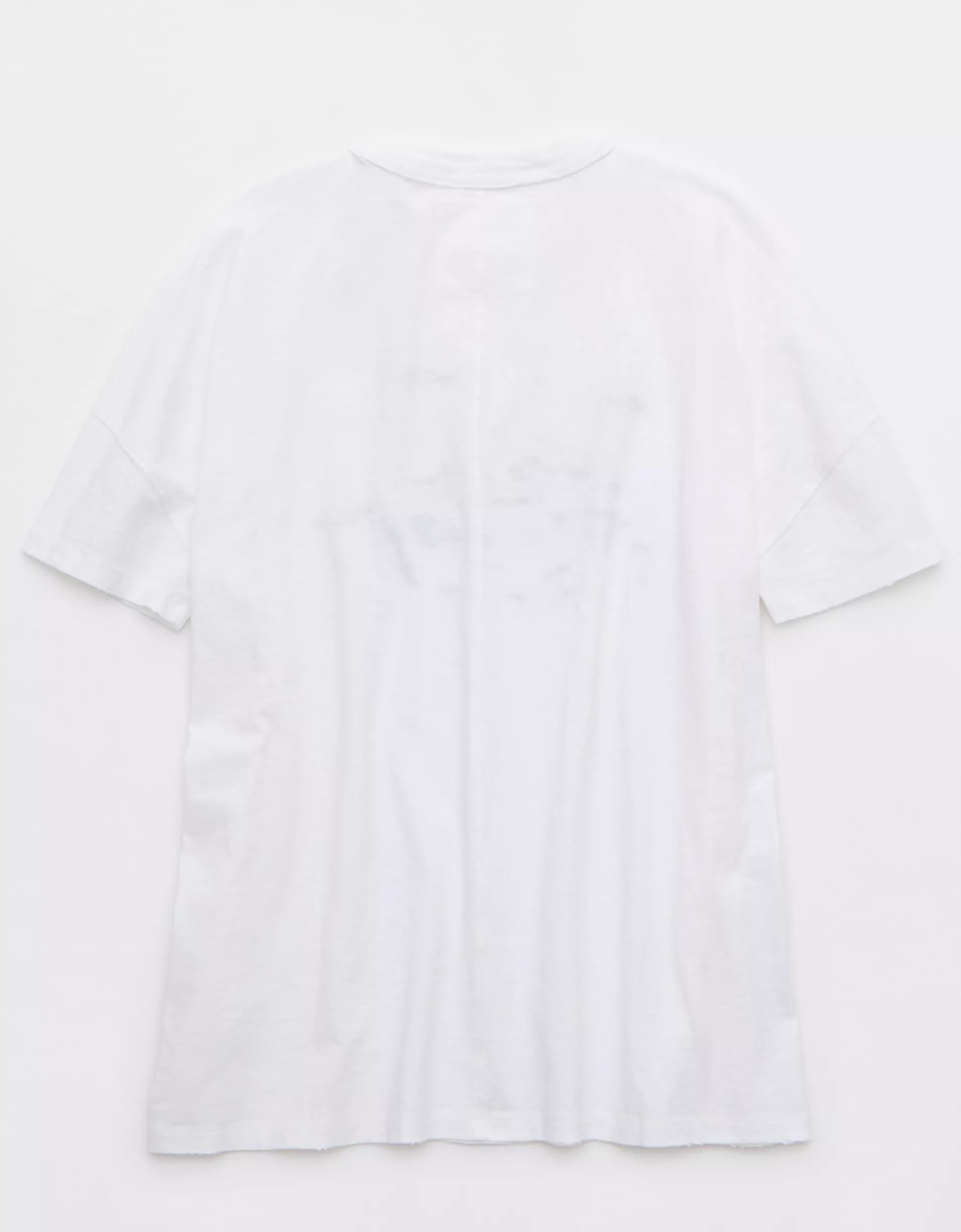 Aerie Oversized Crew Boyfriend T-Shirt Product Image