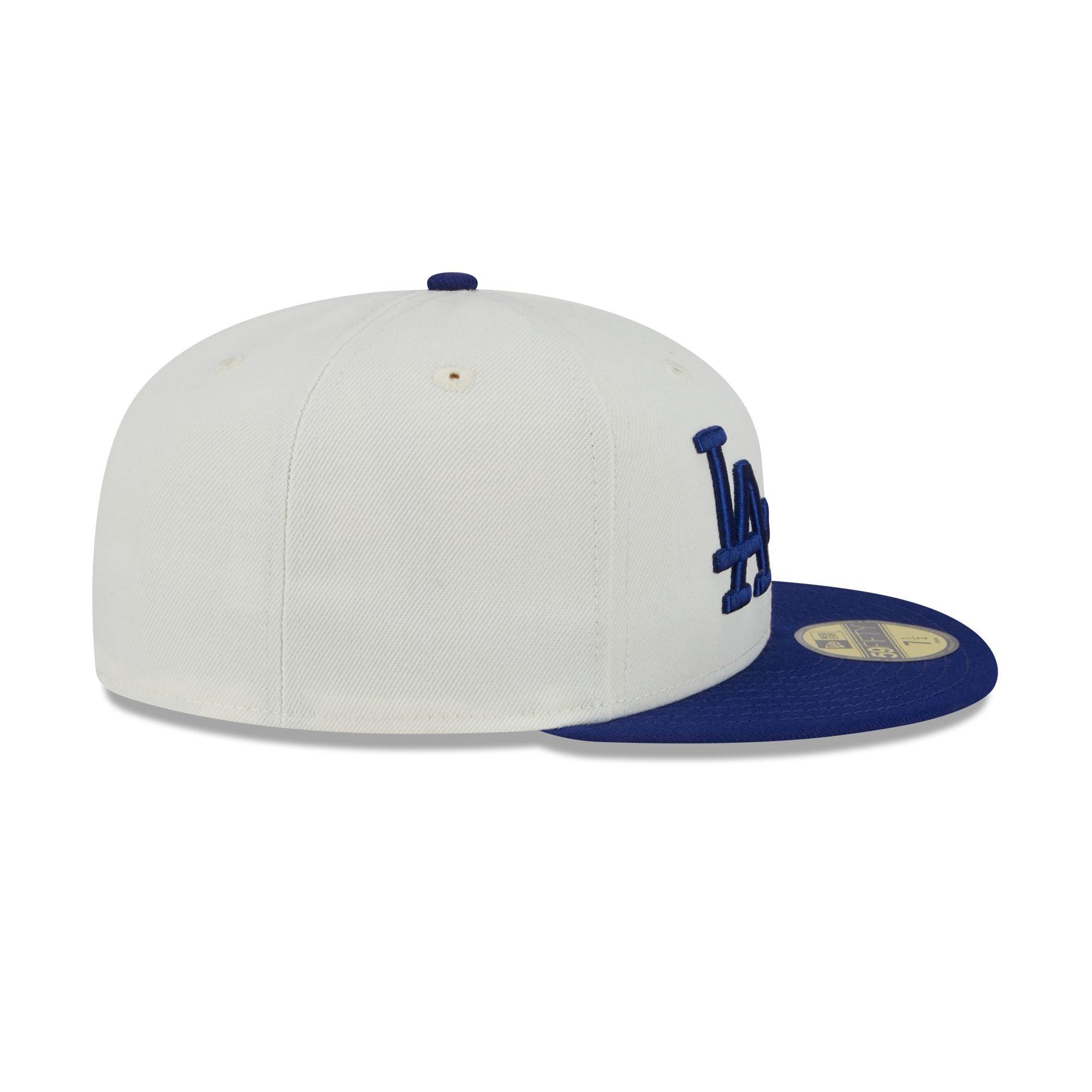 Los Angeles Dodgers Mookie Betts Chrome White 59FIFTY Fitted Hat Male Product Image