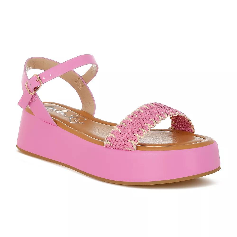 London Rag Anglong Women's Platform Sandals,  Product Image