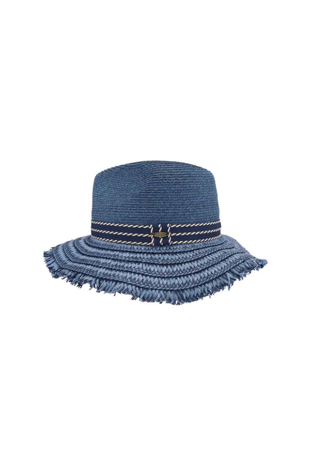 Frayed Edge C.C Panama Hat Product Image