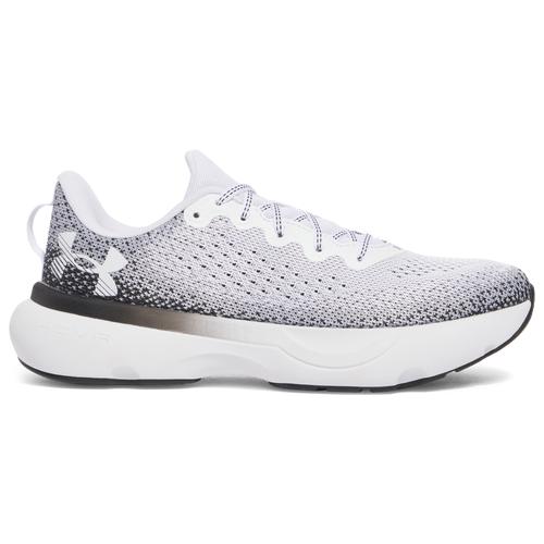 Under Armour Mens Under Armour Infinite - Mens Running Shoes White/Black/White Product Image