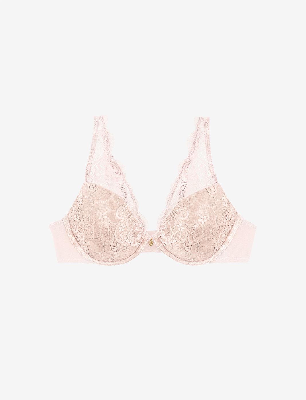 Lace Contour Plunge Bra Product Image