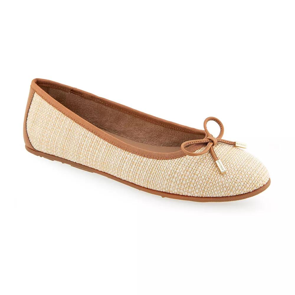 Aerosoles Pia Womens Raffia Ballet Flats Product Image