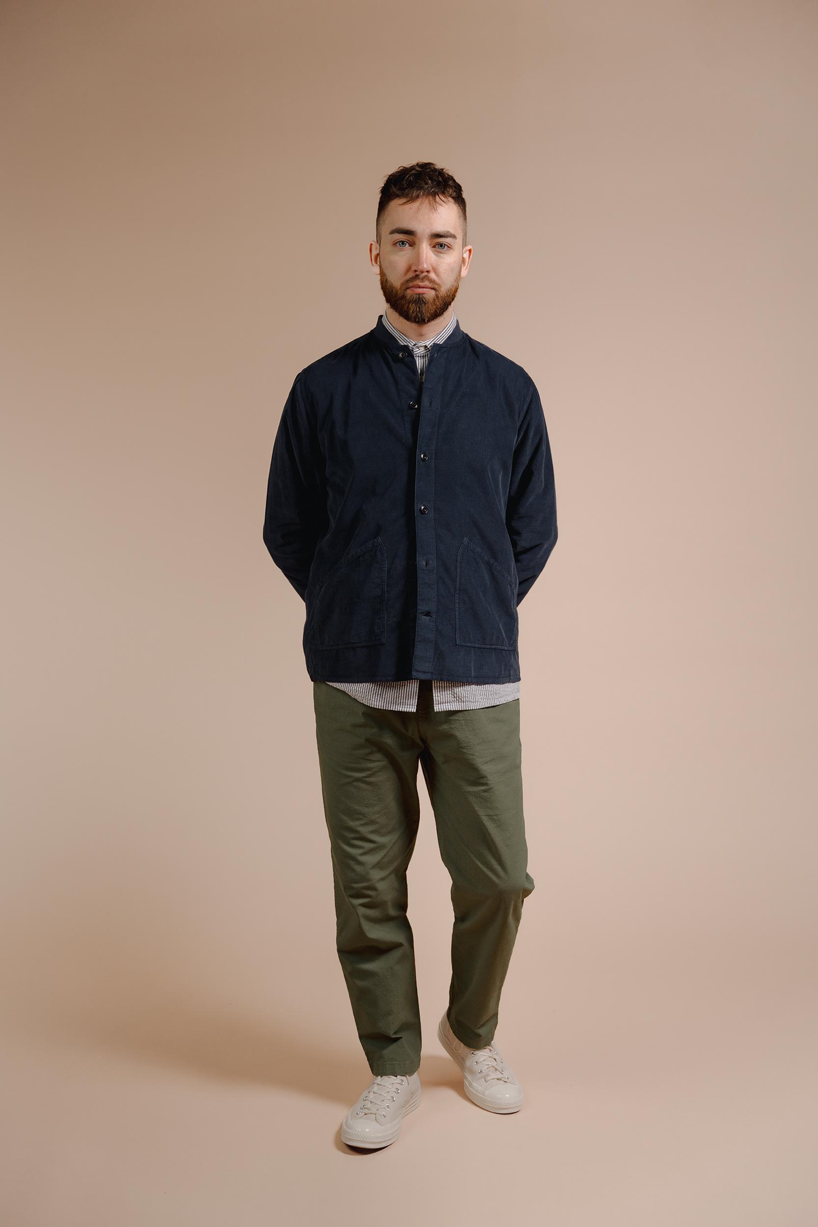 Archive Cord Baseball Overshirt Product Image