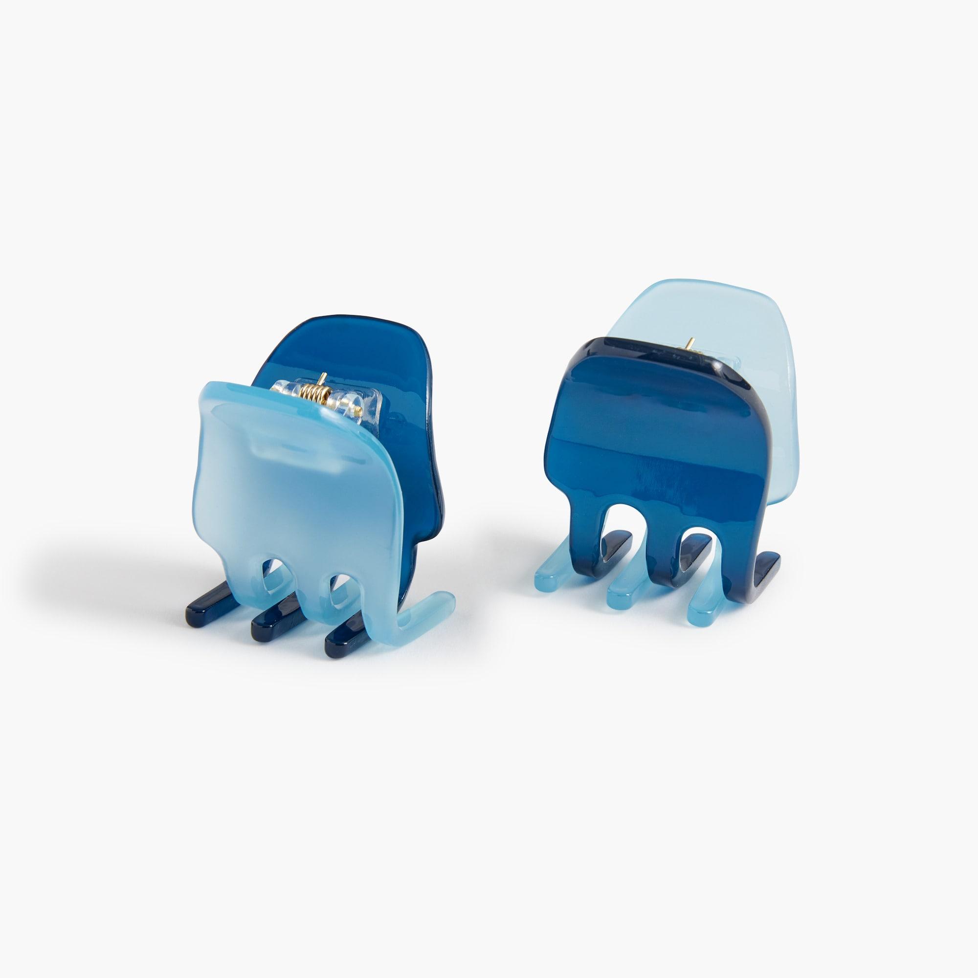 Colorblock mini claw clips set-of-two Product Image