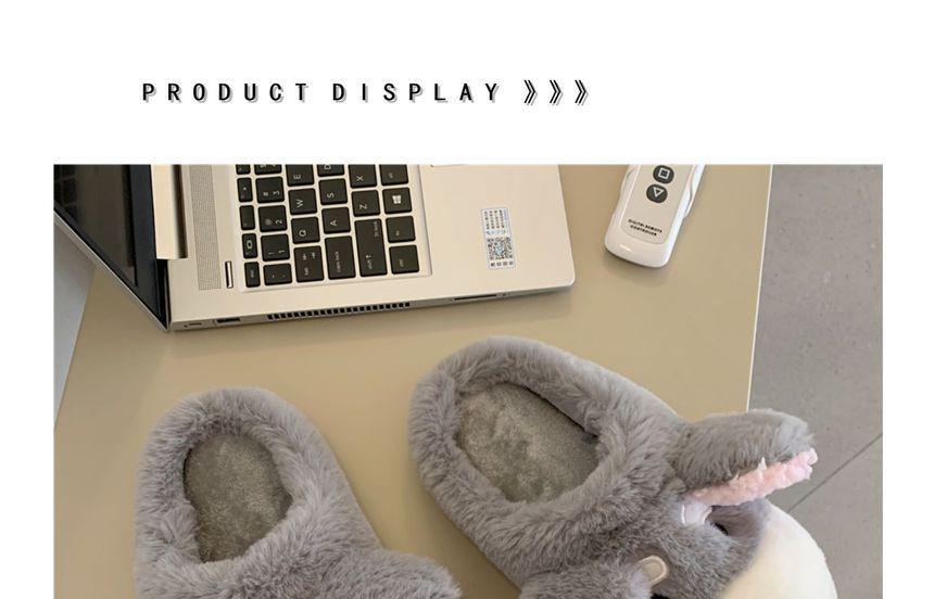 Cartoon Furry Home Slippers Product Image