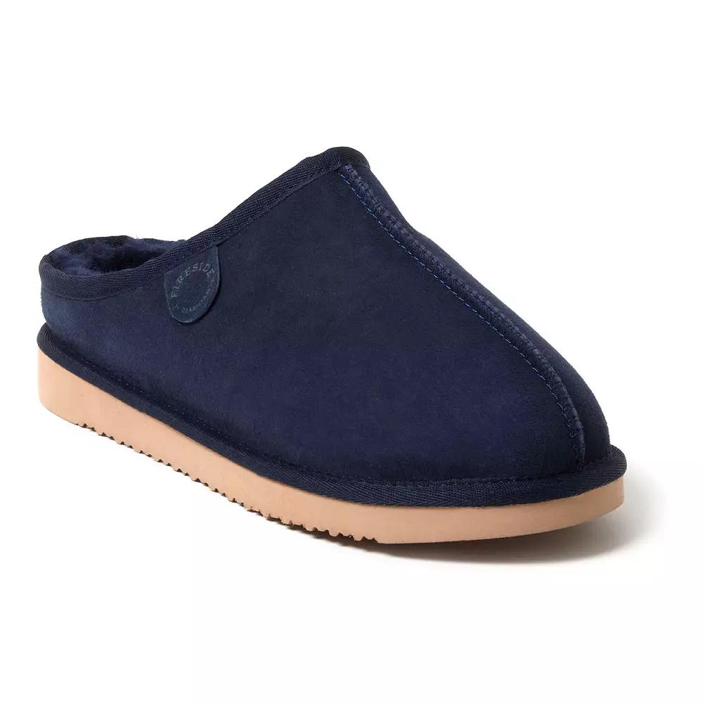 Men's Fireside by Dearfoams Grafton Genuine Shearling Clog Slippers,  Product Image