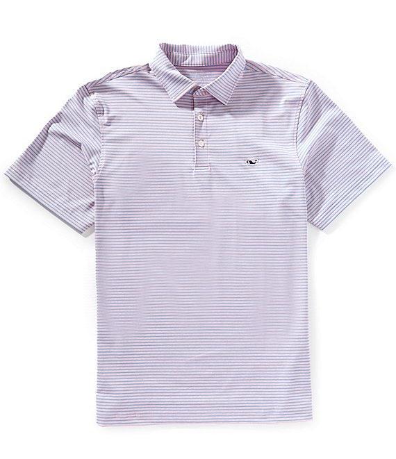 Vineyard Vines Bradley Stripe Sankaty Short Sleeve Polo Shirt Product Image