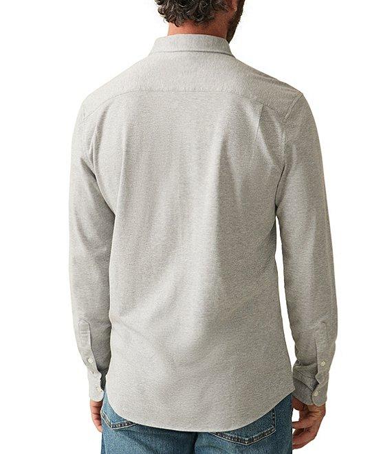 Faherty Coastline Knit Long Sleeve Woven Shirt Product Image