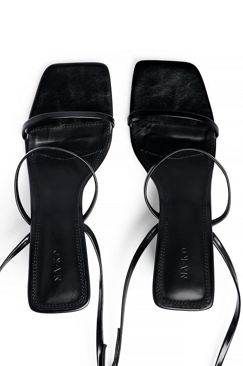 Basic Strappy Wedge Heels Product Image