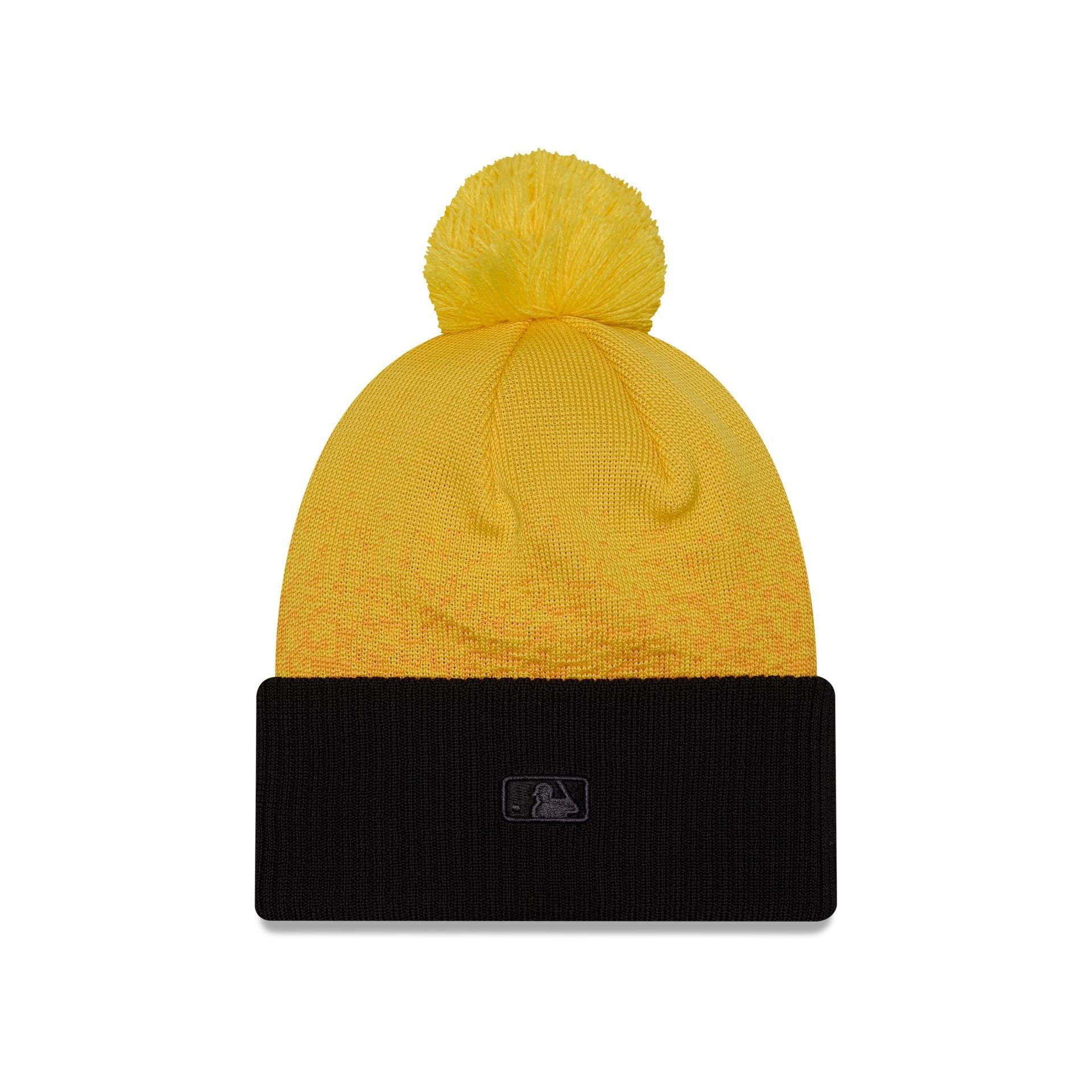 Pittsburgh Pirates City Connect Pom Knit Hat Male Product Image