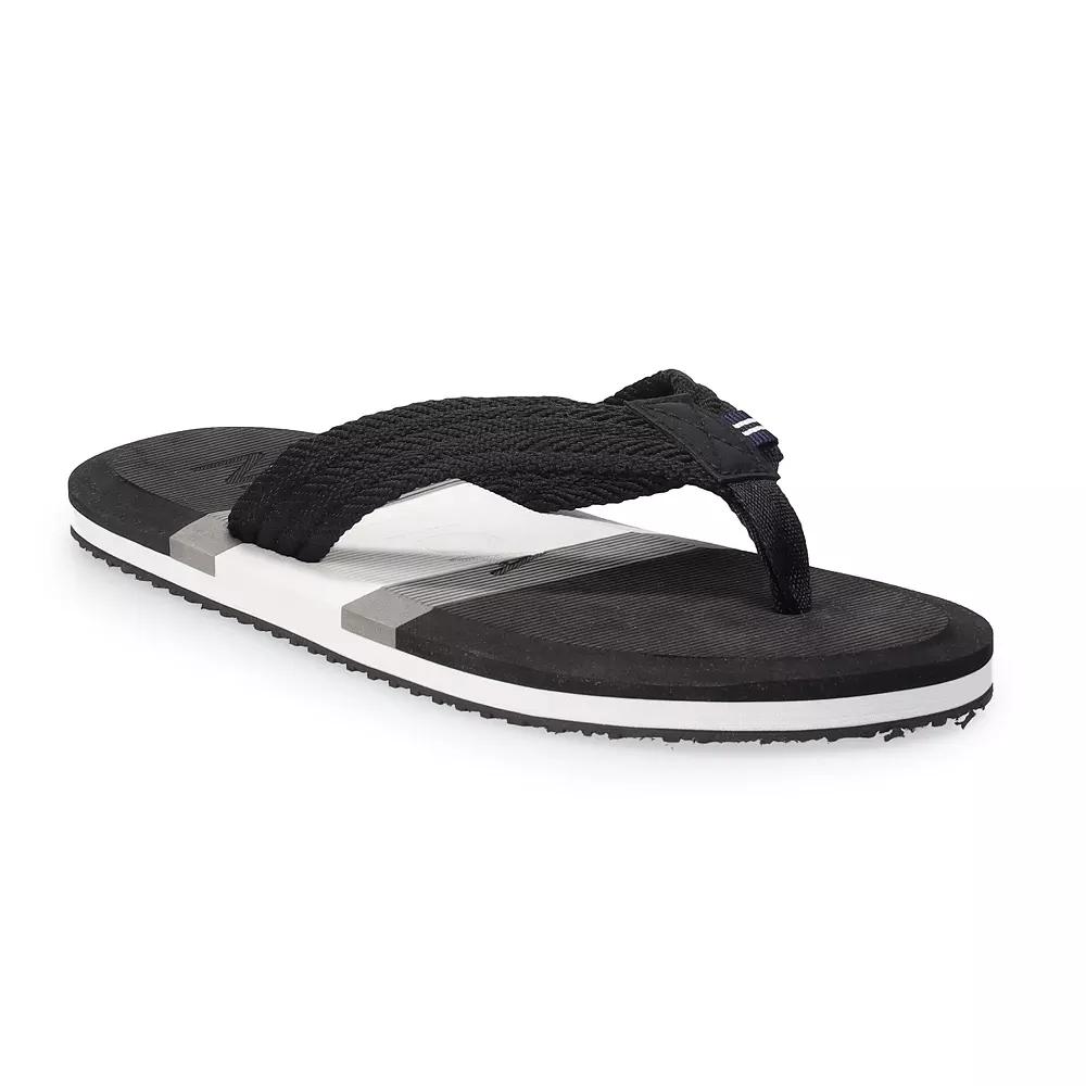 Nautica Men's Eccen Flip Flops, Size: 13, Black Product Image