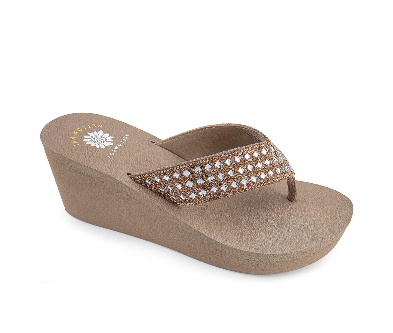 Women's Yellow Box Wyle Flip-Flops Product Image