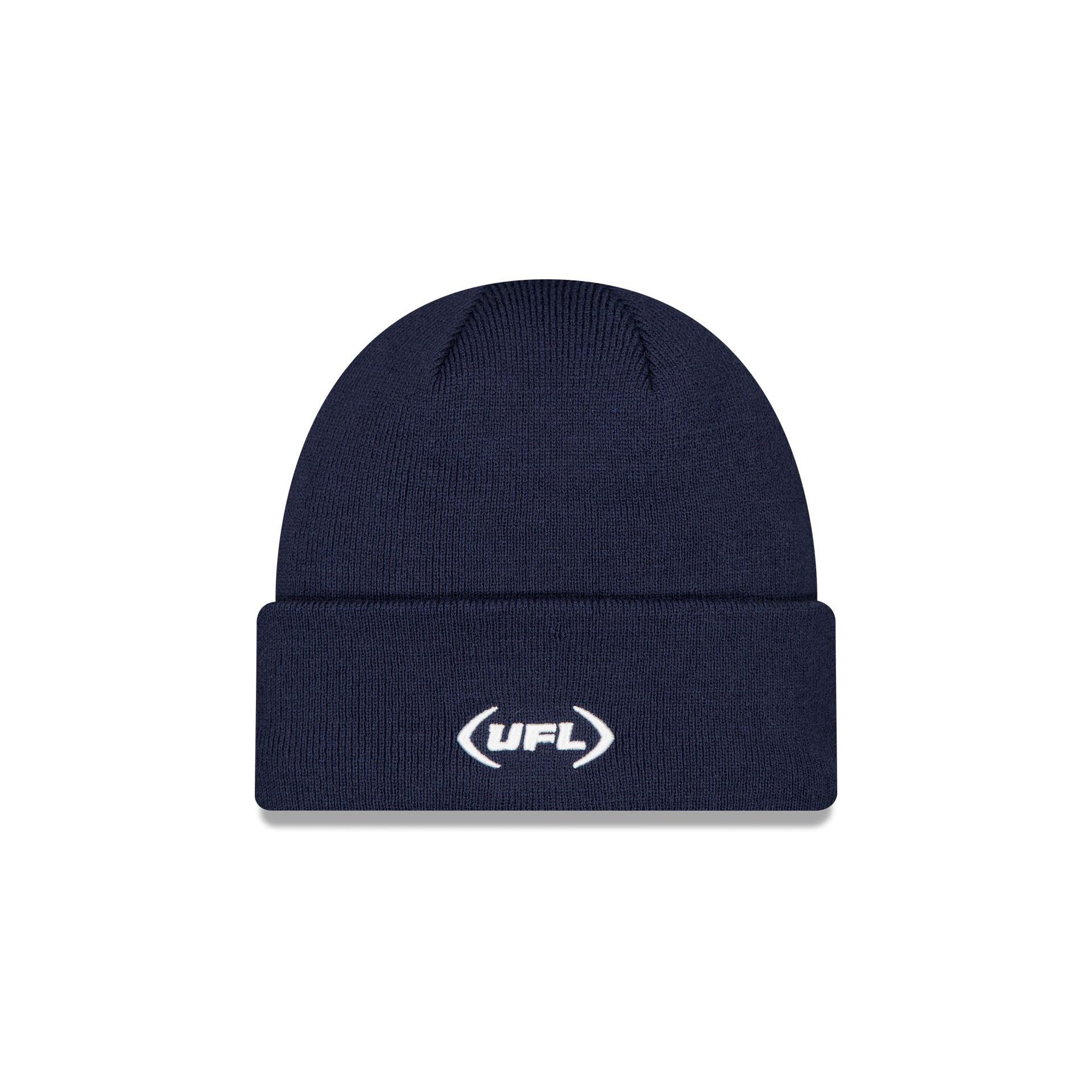 Houston Roughnecks Navy Cuff Knit Beanie Male Product Image