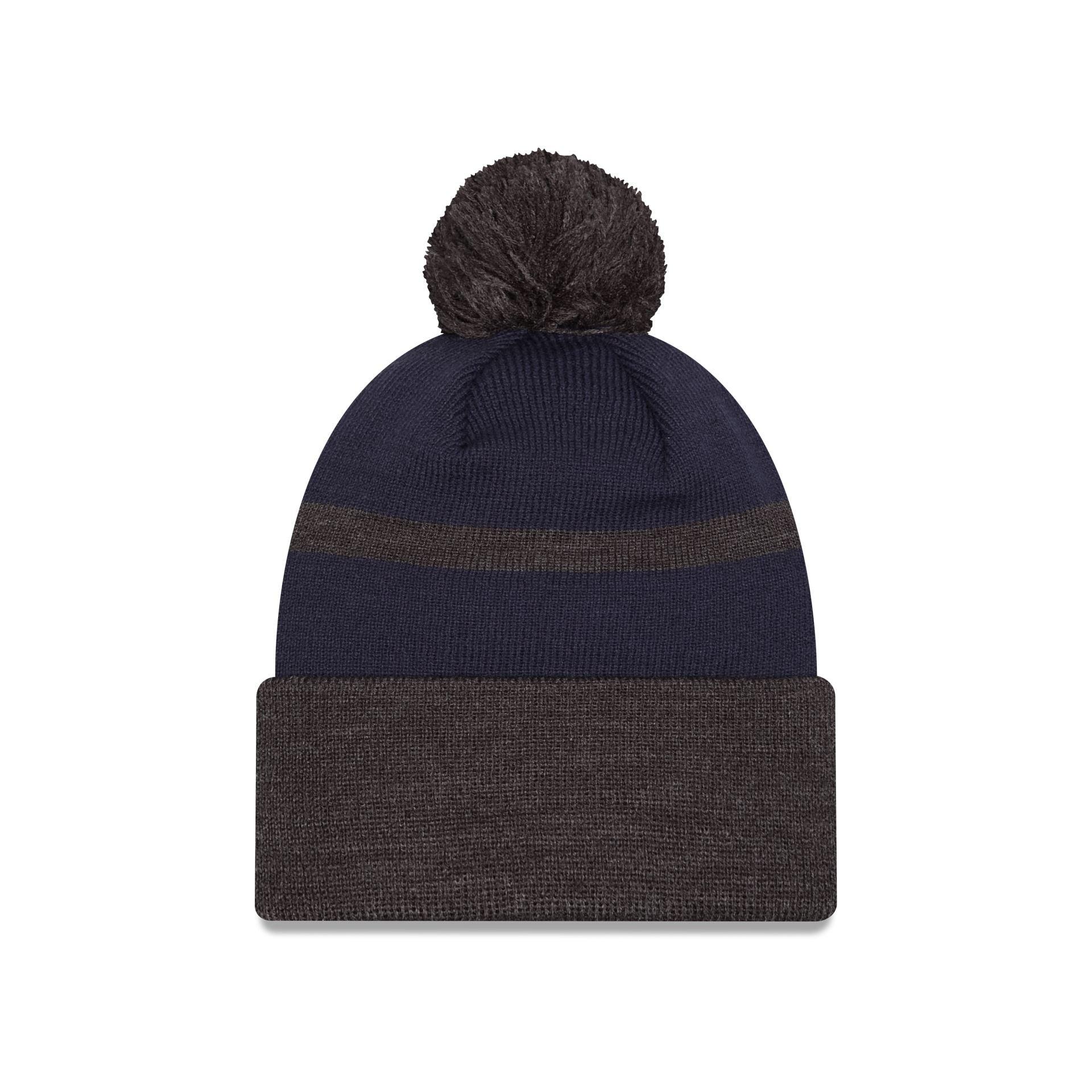 LA Galaxy 2025 MLS Kickoff Pom Knit Hat Male Product Image