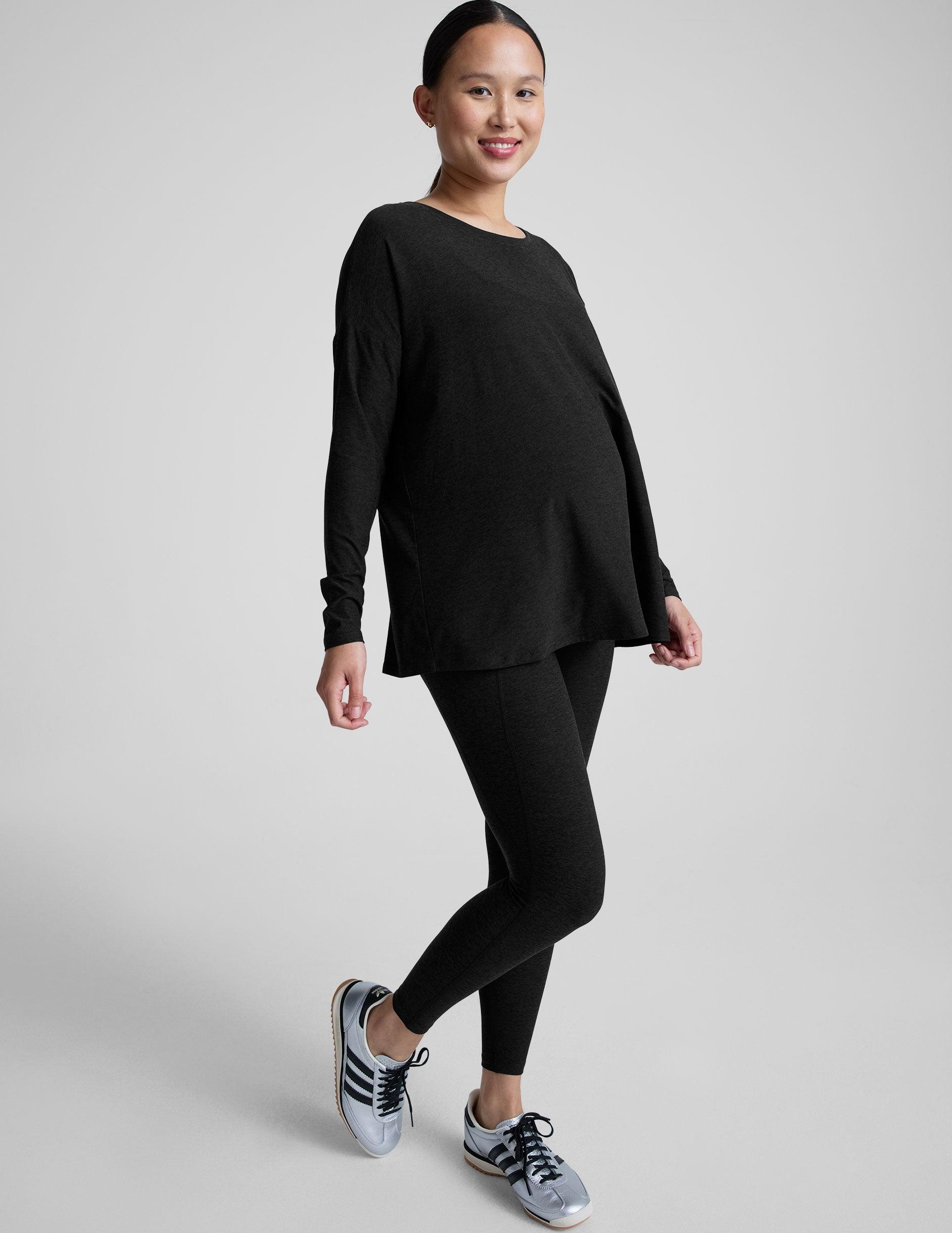 Featherweight Feels Like Home Long Sleeve Maternity Top Product Image