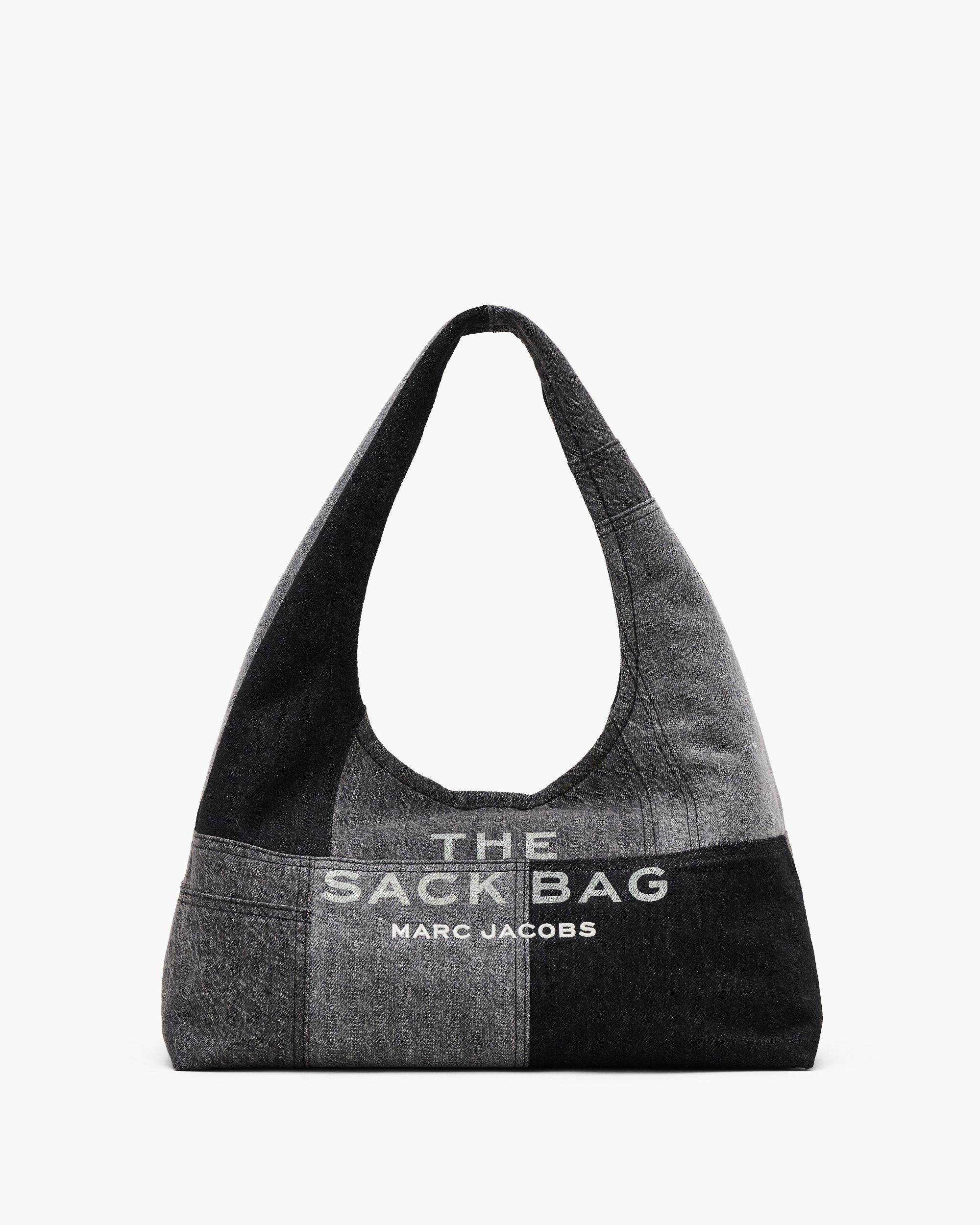 The Patchwork Denim Sack Bag Product Image