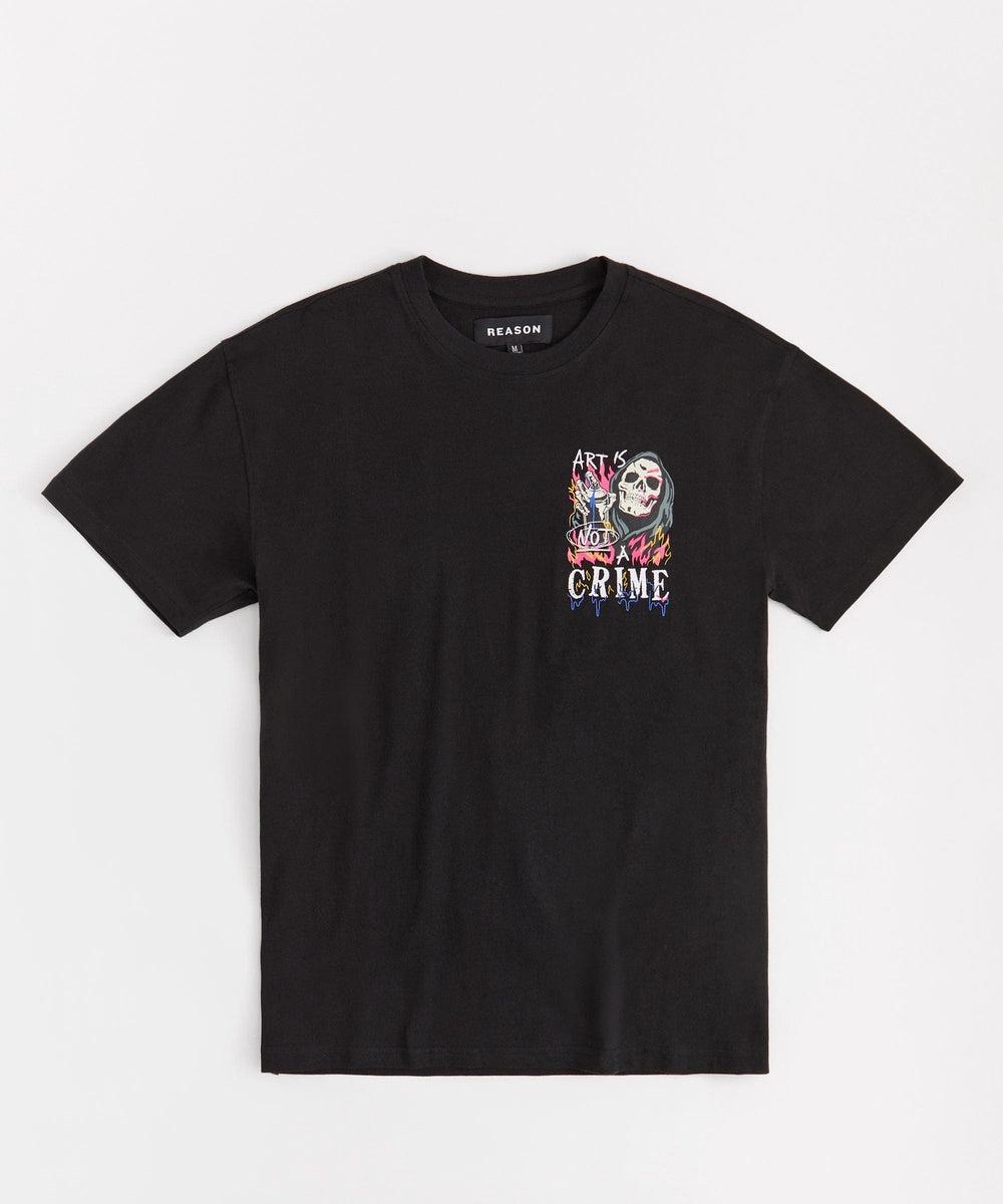 Chaos Short Sleeve Tee - Black Product Image