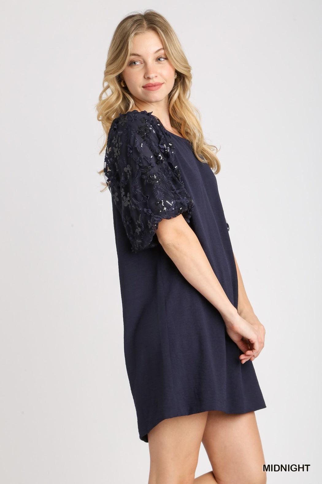 Organza Lace Dress Product Image