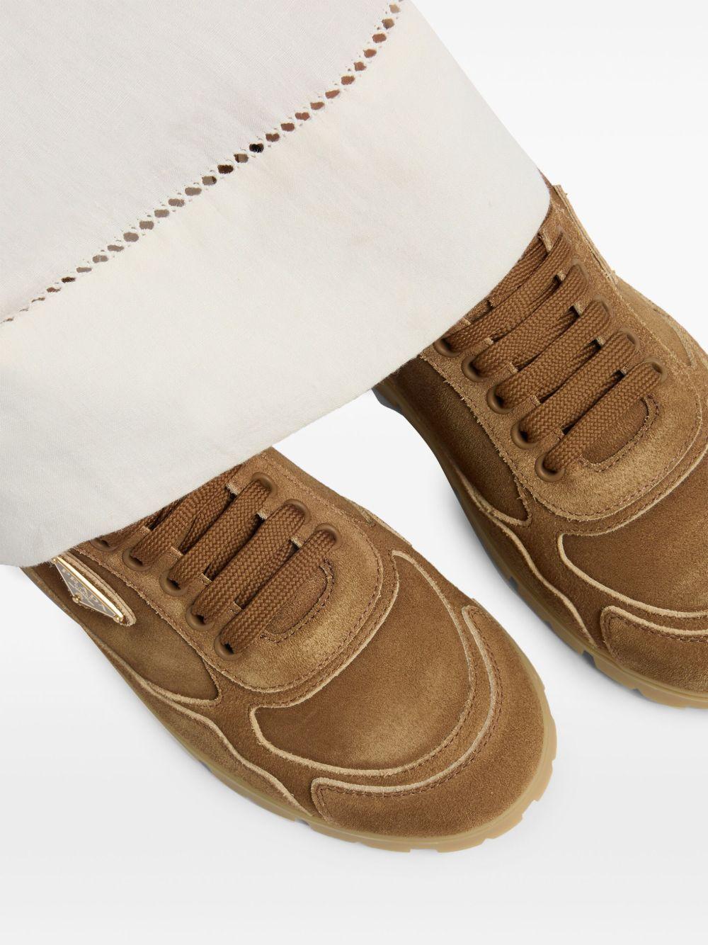 Faded suede sneakers Product Image