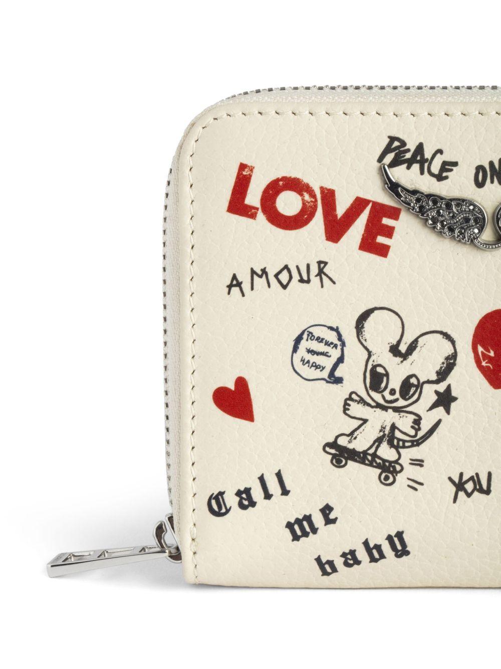 illustration-print wallet Product Image