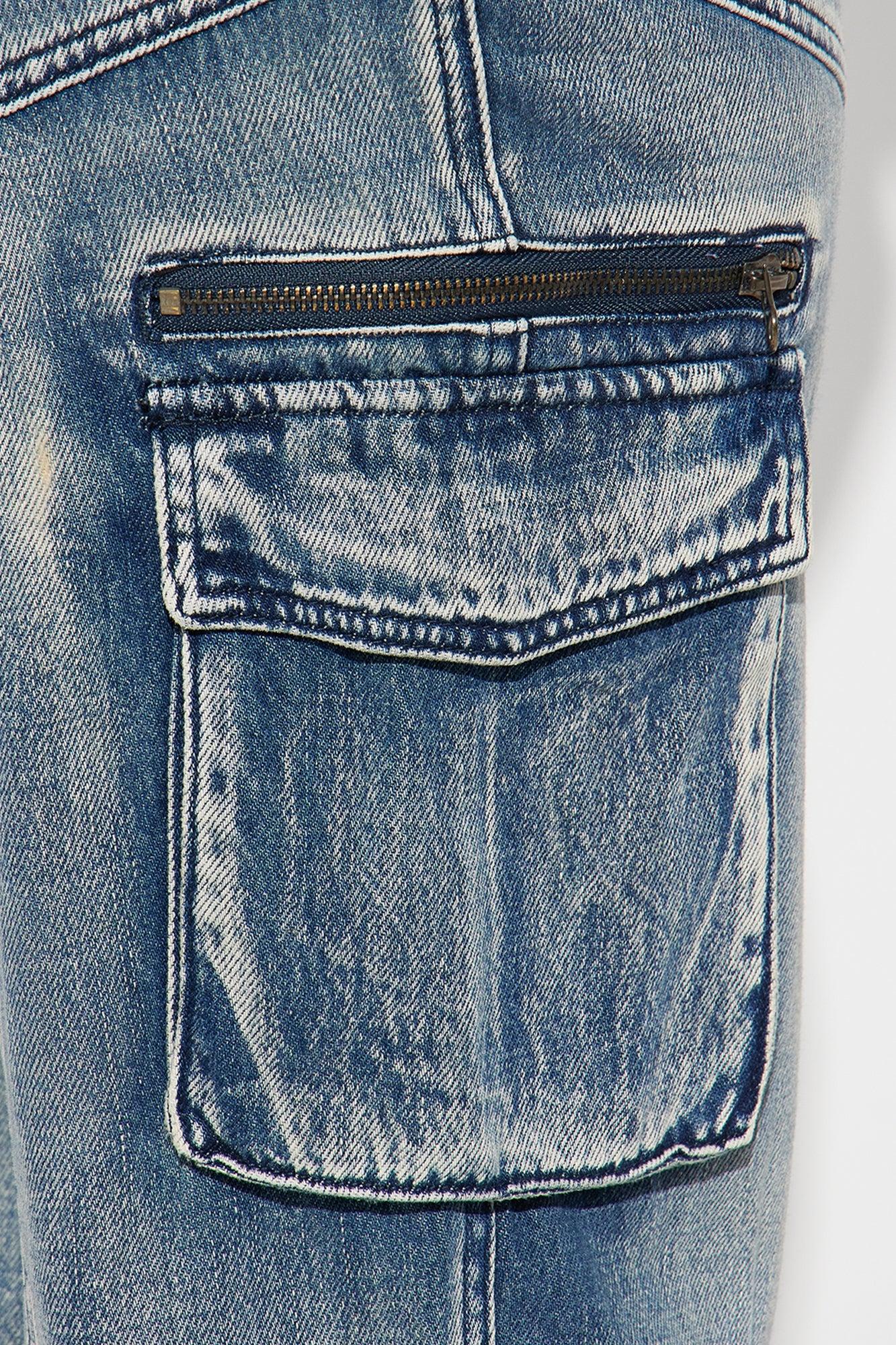Superstitions Tinted Denim Joggers - Medium Wash Product Image
