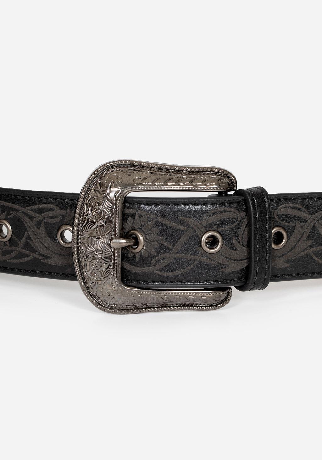 Illuminate Debossed Buckle Belt Product Image