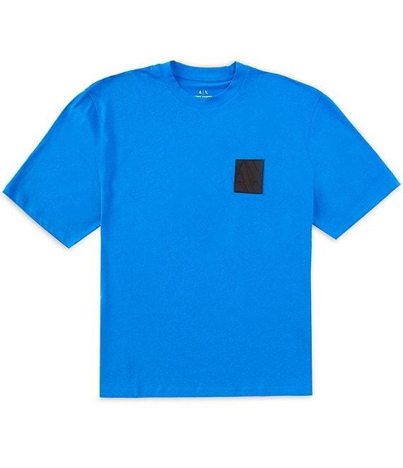 Armani Exchange Embossed Logo Patch Short Sleeve T-Shirt Product Image