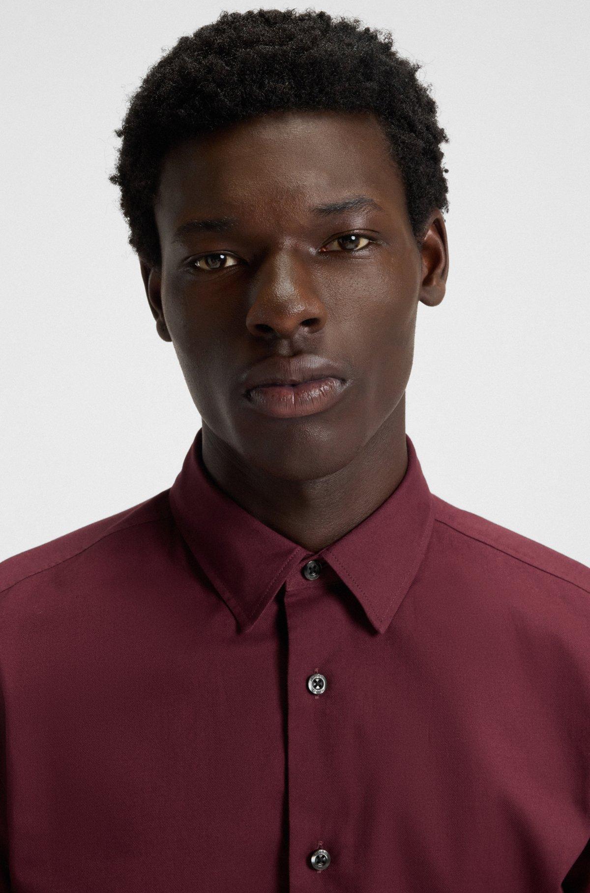 Relaxed-fit shirt in brushed cotton flannel Product Image