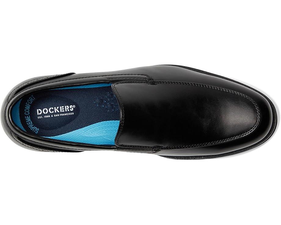 Stark Moccasin Toe Slip-On Leather Dress Casual Business Formal Loafer Product Image