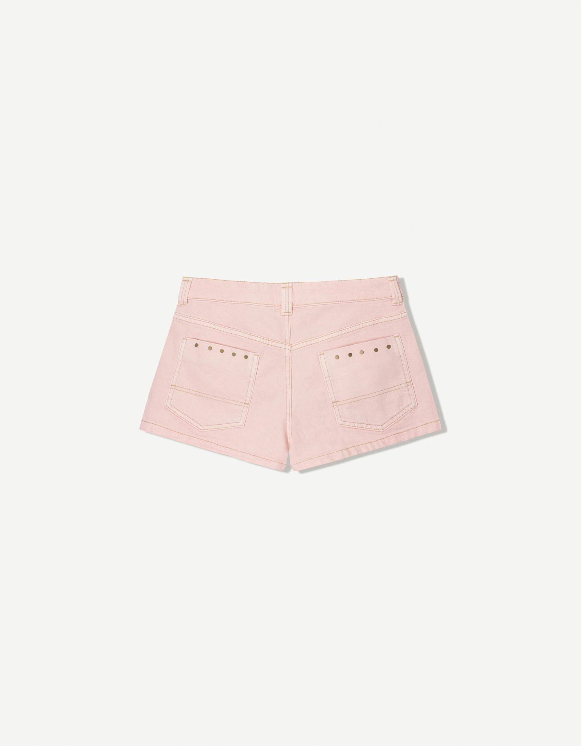 Voluminous studded shorts Product Image