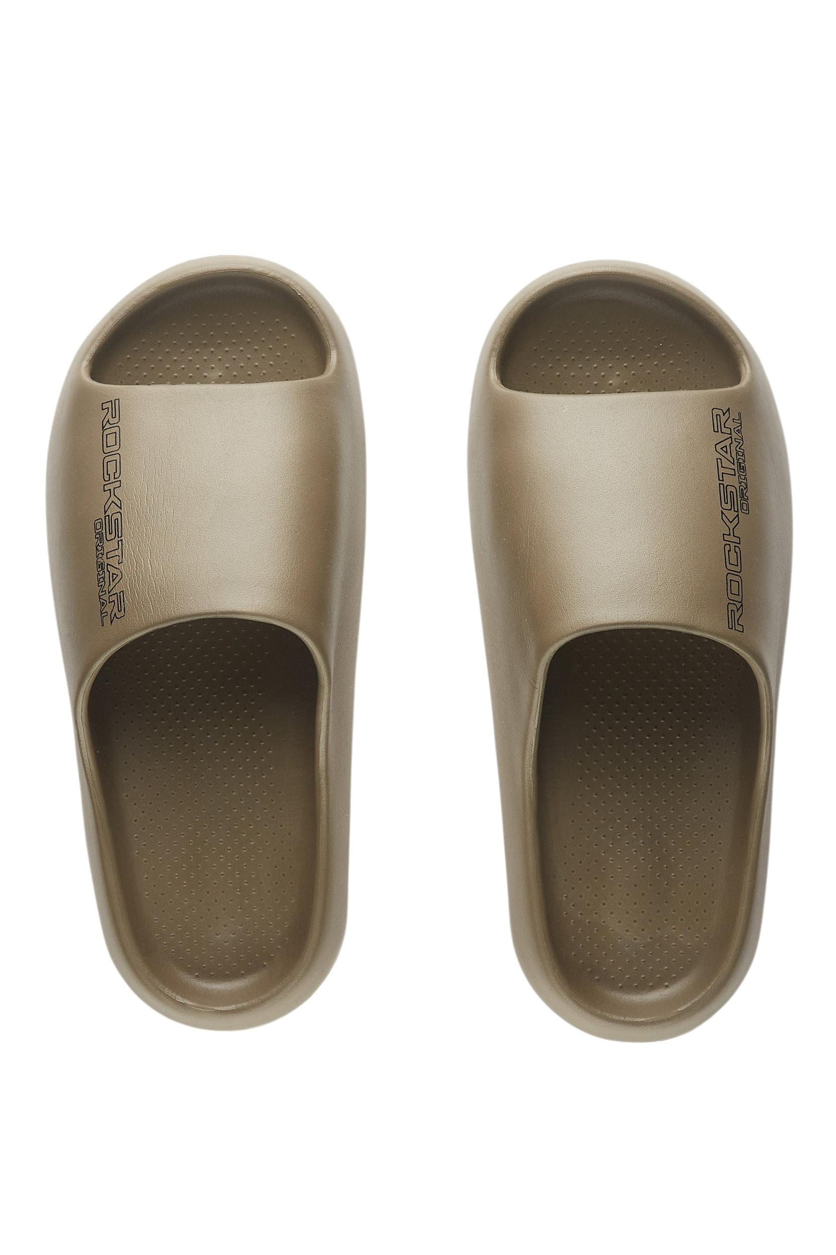 Coney Brown Slides Male Product Image