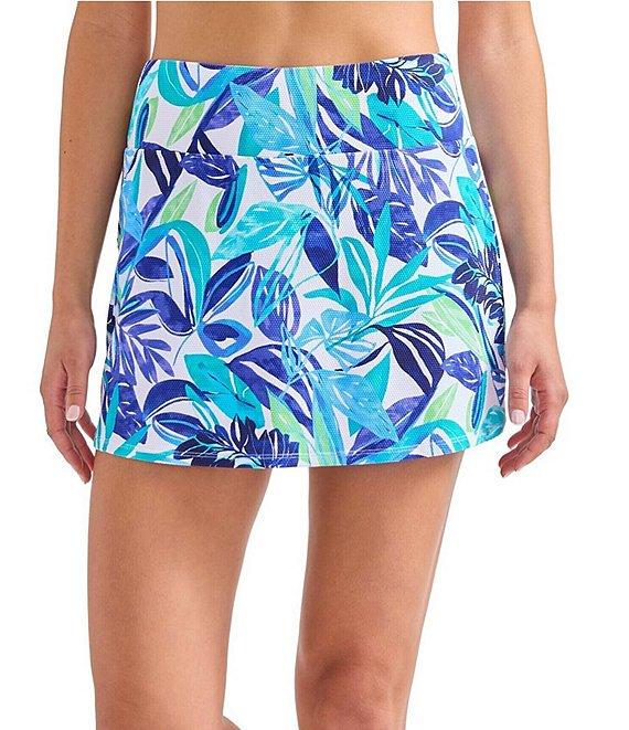 Tommy Bahama Island Cays Marina High Waist Skort Swim Bottom Product Image