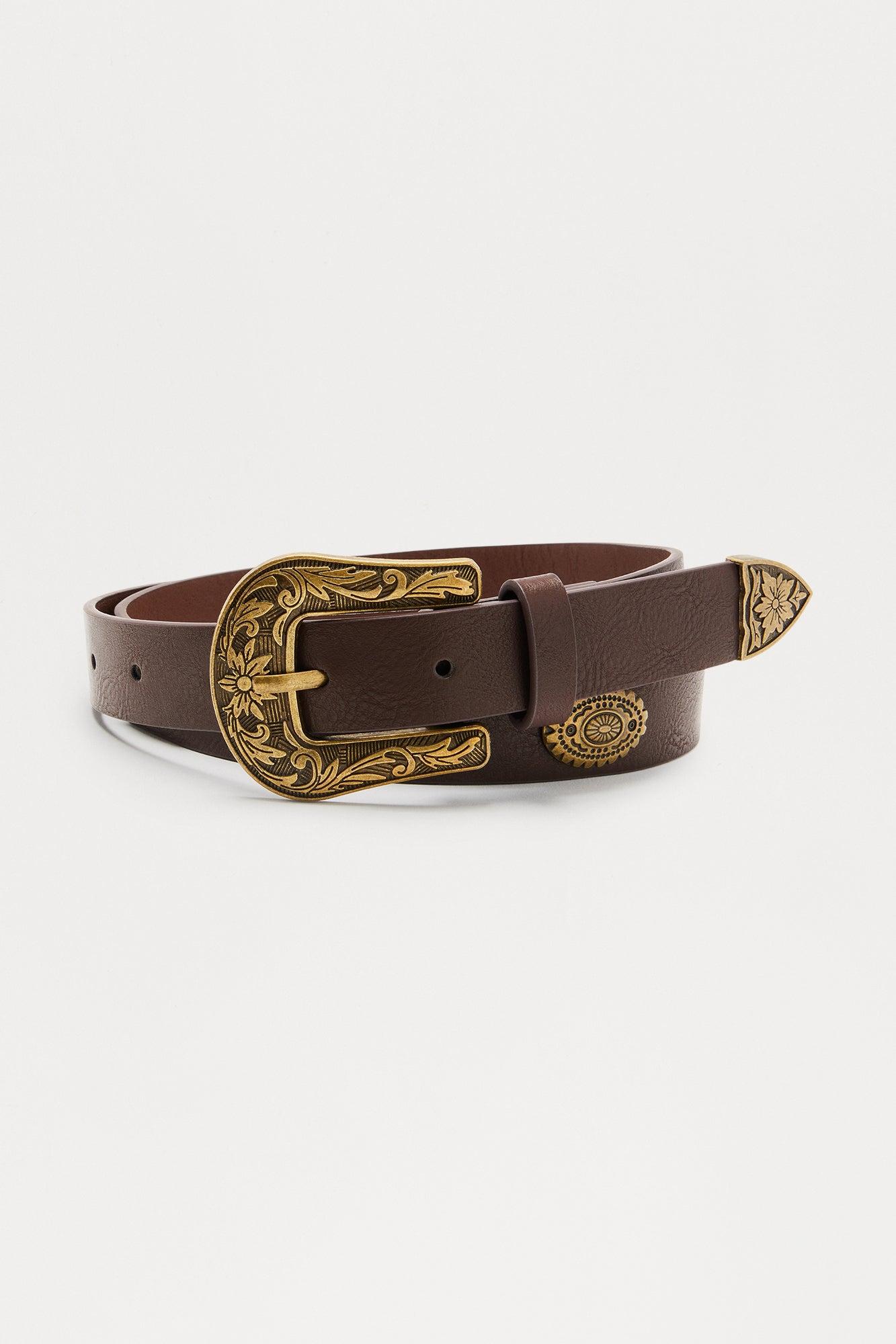 Desert Roots Belt - Cognac Product Image