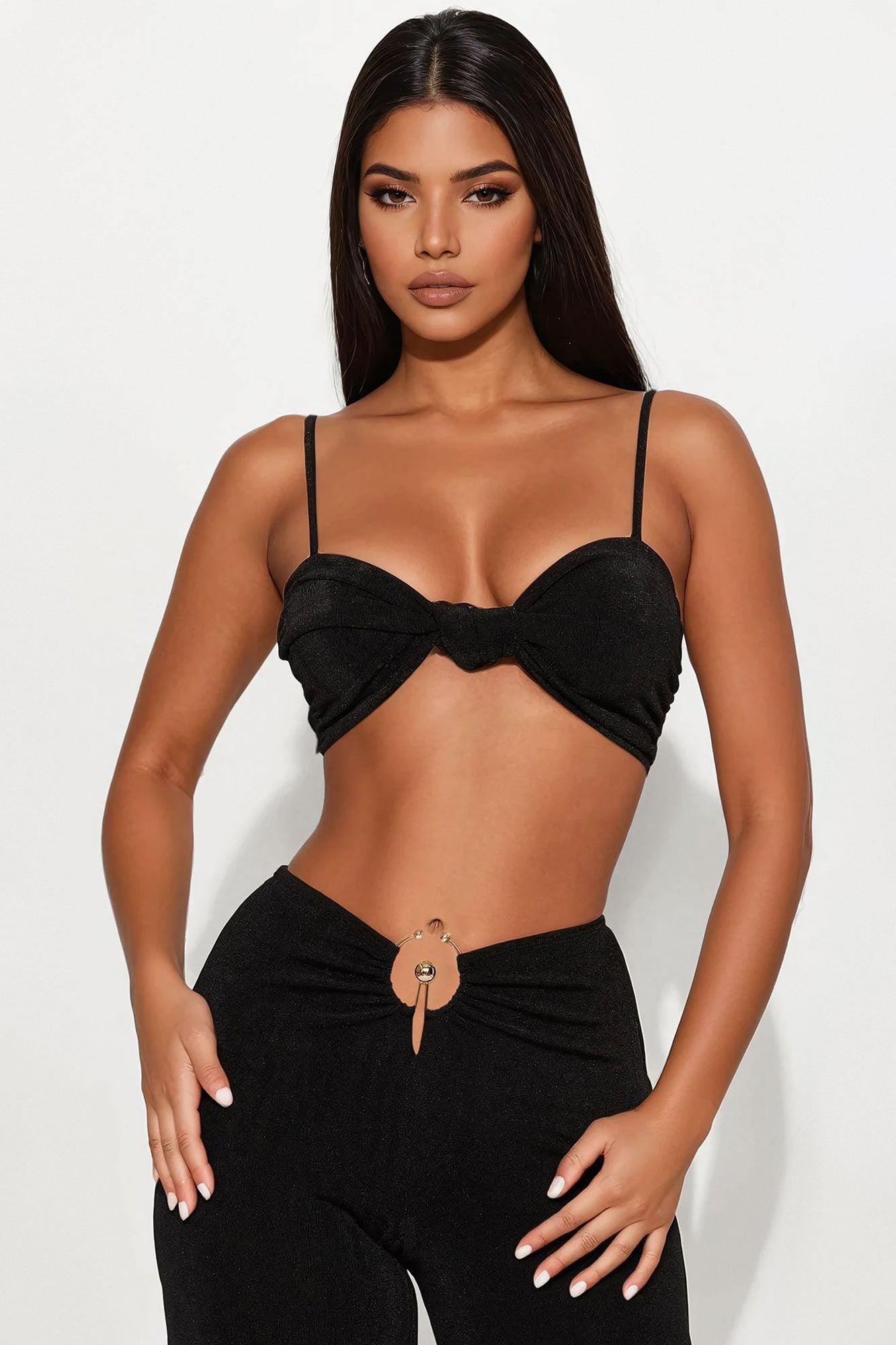 Post Breakup Pant Set - Black Product Image